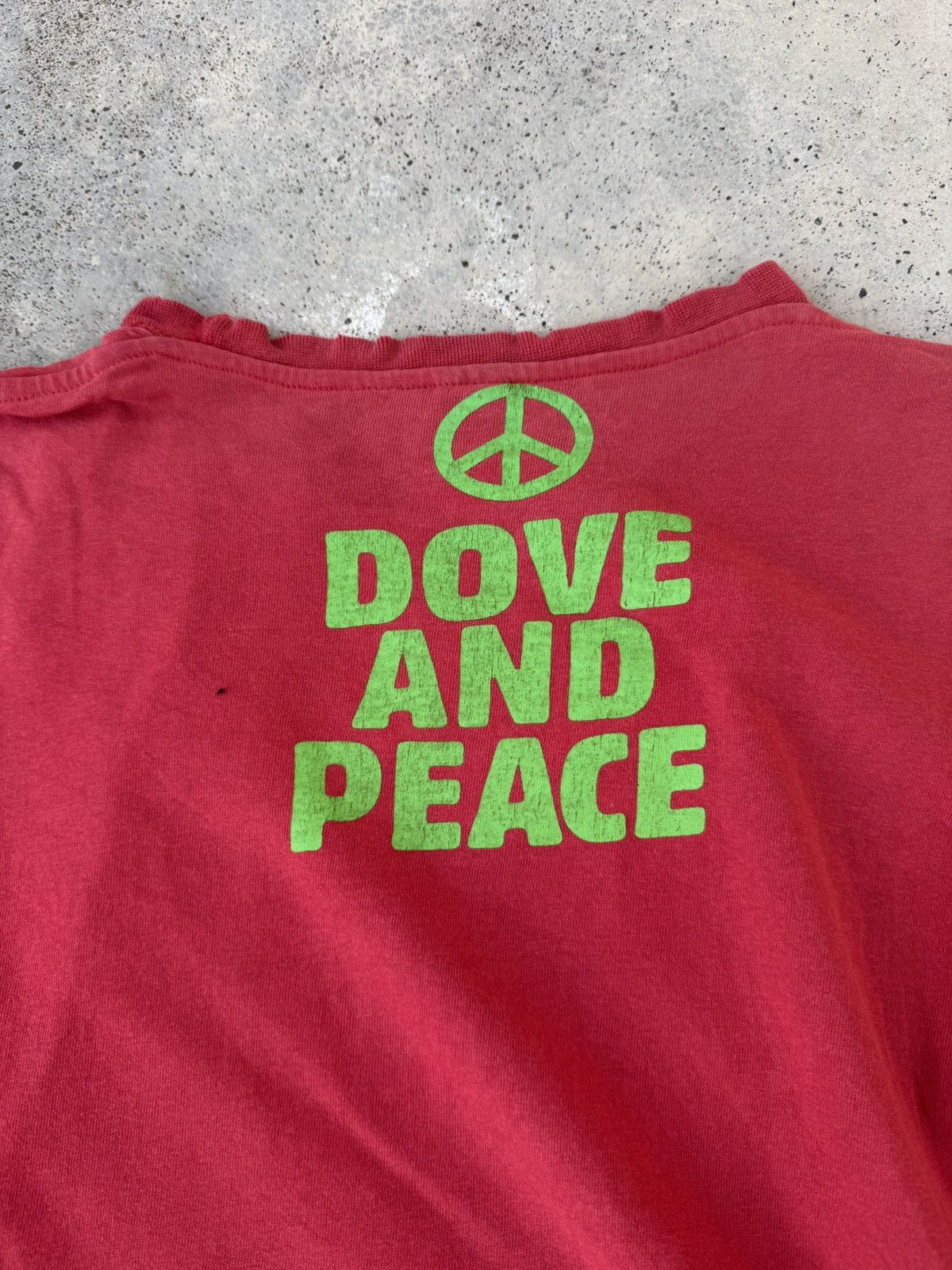 Vintage 2000s Distressed Dove and Peace Marijuana Weed Tees Size US S / EU 44-46 / 1 - 4 Thumbnail