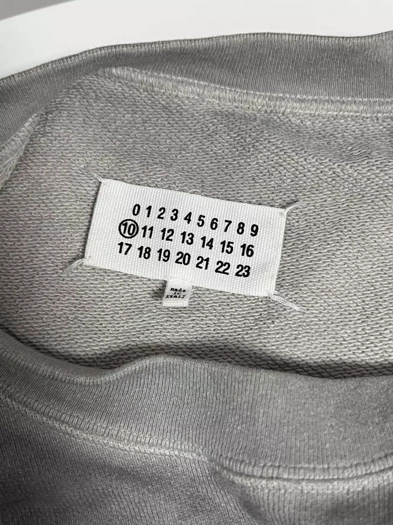 Maison Margiela Maison Margiela New washed logo sweatshirt Size US M / EU 48-50 / 2 - 8 Thumbnail