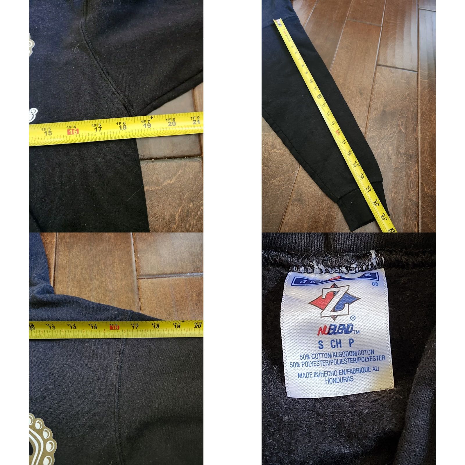 Jerzees Chatsworth High School Golden Class Of 2013 Custom Hoodie Perdomo - Size Small - Black - Pullover - Men - Hoodie Size US S / EU 44-46 / 1 - 8 Thumbnail
