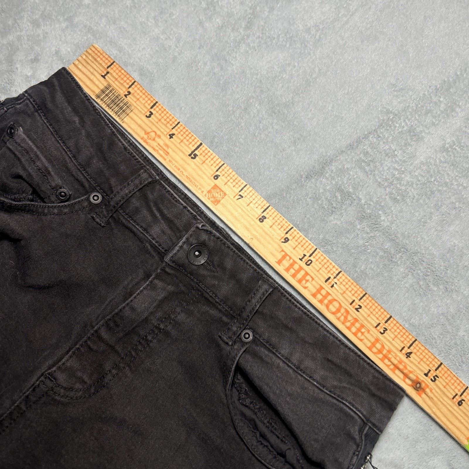 Blackhawk! Y2k 2000s Metal Hook Studs Jeans Ws 9 Skater Grunge Gothic Size 30" / US 8 / IT 44 - 13 Thumbnail