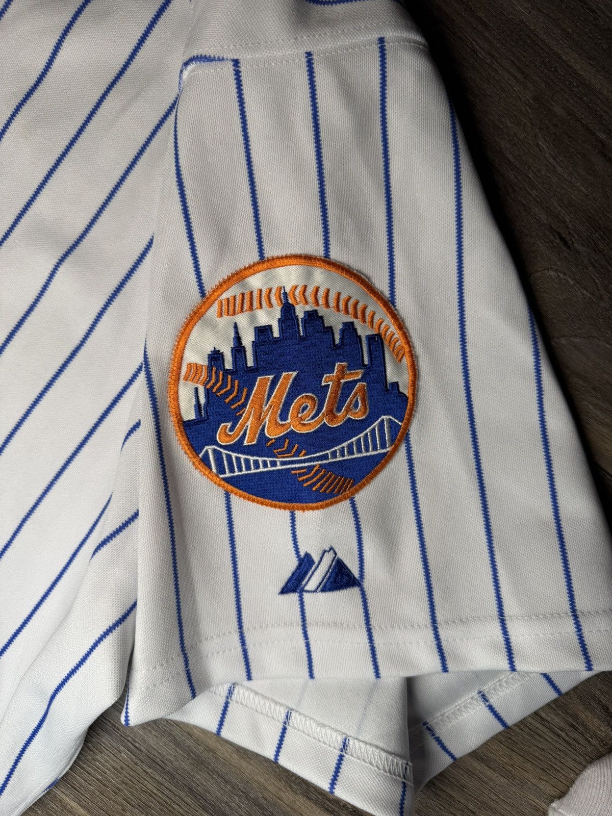 NBA × Vintage STITCHED/SEWN New York NY Mets JOHAN SANTANA mlb Jersey Size US XXL / EU 58 / 5 - 4 Thumbnail
