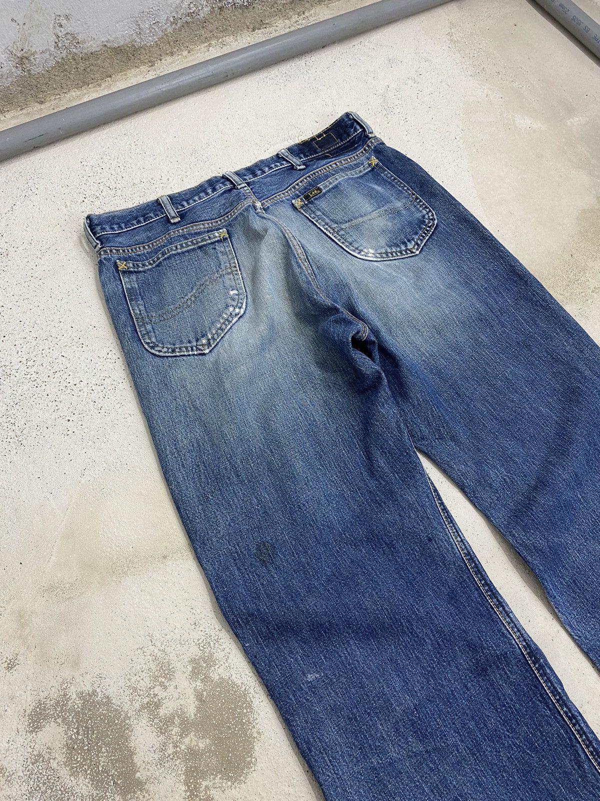 Hysteric Glamour Lee Rider 505 Distress Denim Baggy Loose Button Fly Size US 31 - 14 Thumbnail
