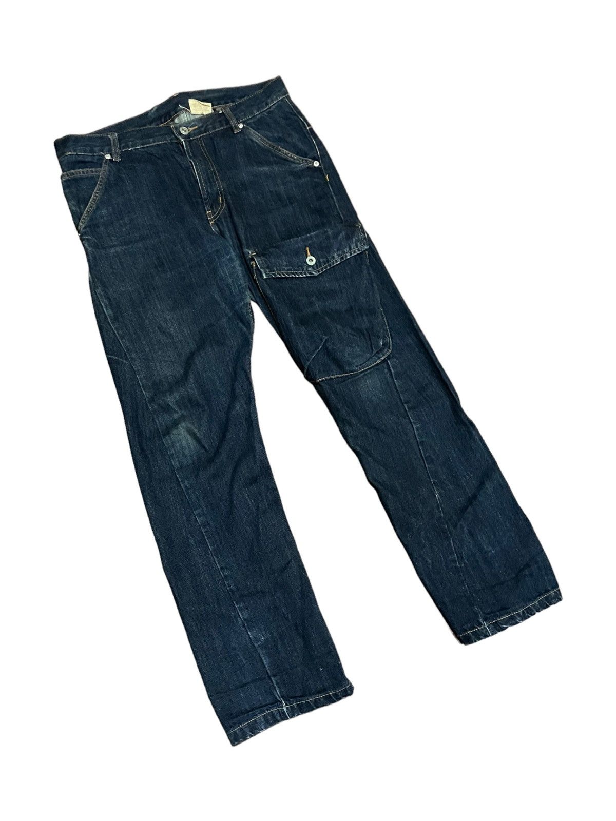 Goofy Baggy Cargo Thigh Pocket Jeans