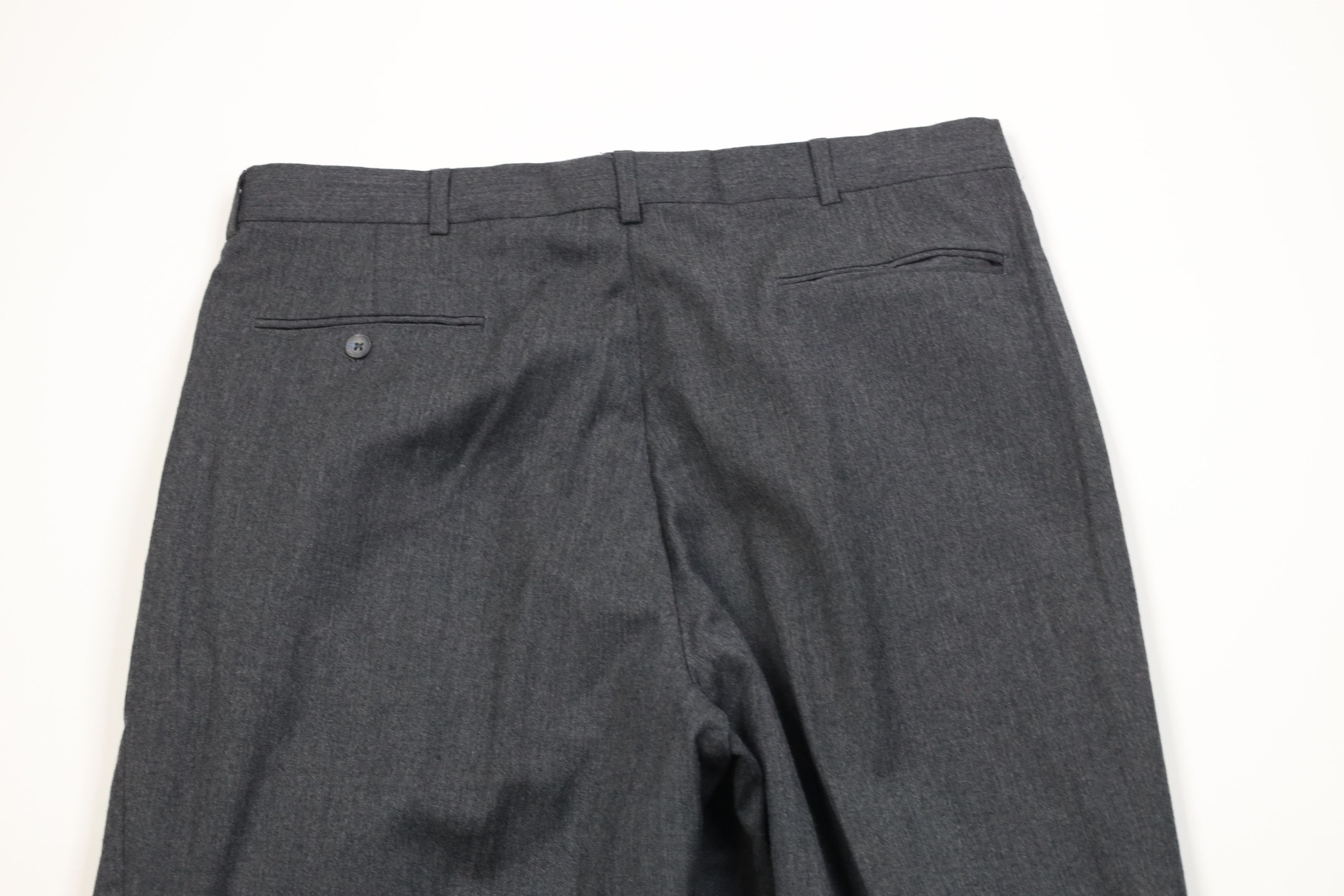 Vintage Vintage 70s Streetwear Pleated Wide Leg Chino Pants Gray USA Size US 36 / EU 52 - 12 Thumbnail