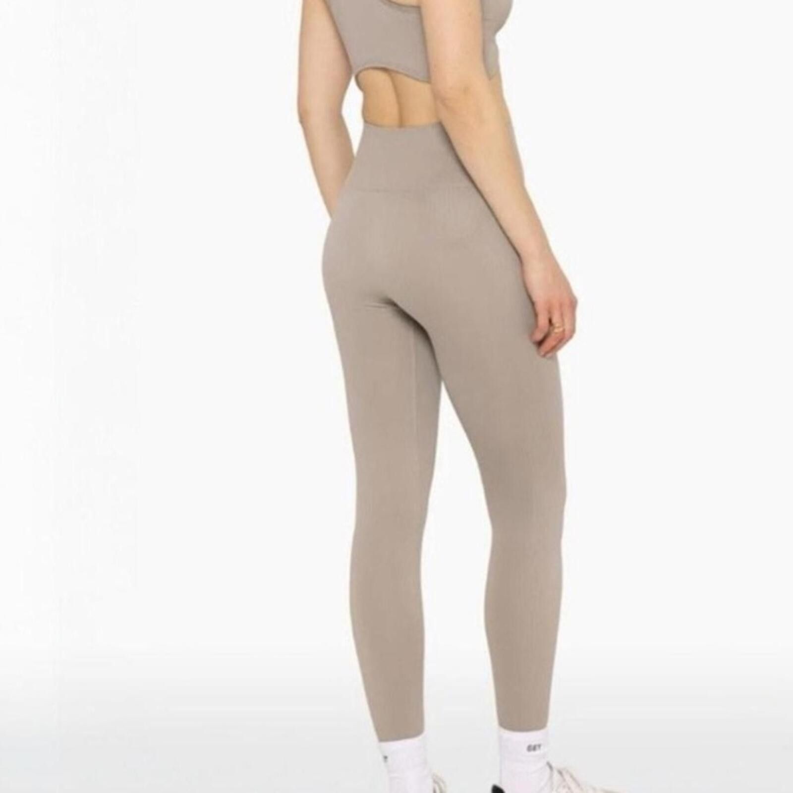 Other Set active / Sculptflex power high-rise leggings / tan Size 28" / US 6 / IT 42 - 2 Thumbnail