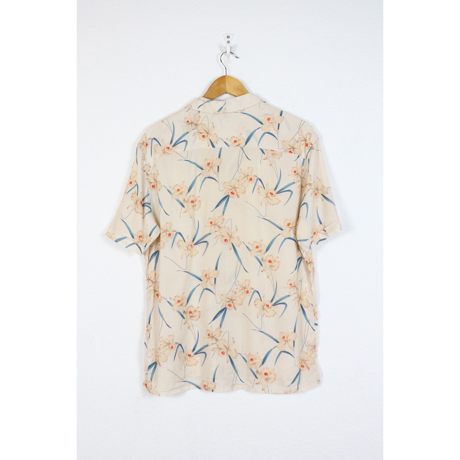 Allsaints Allsaints AARU Floral Printed Camp Collar Viscose Shirt Size US L / EU 52-54 / 3 - 5 Thumbnail