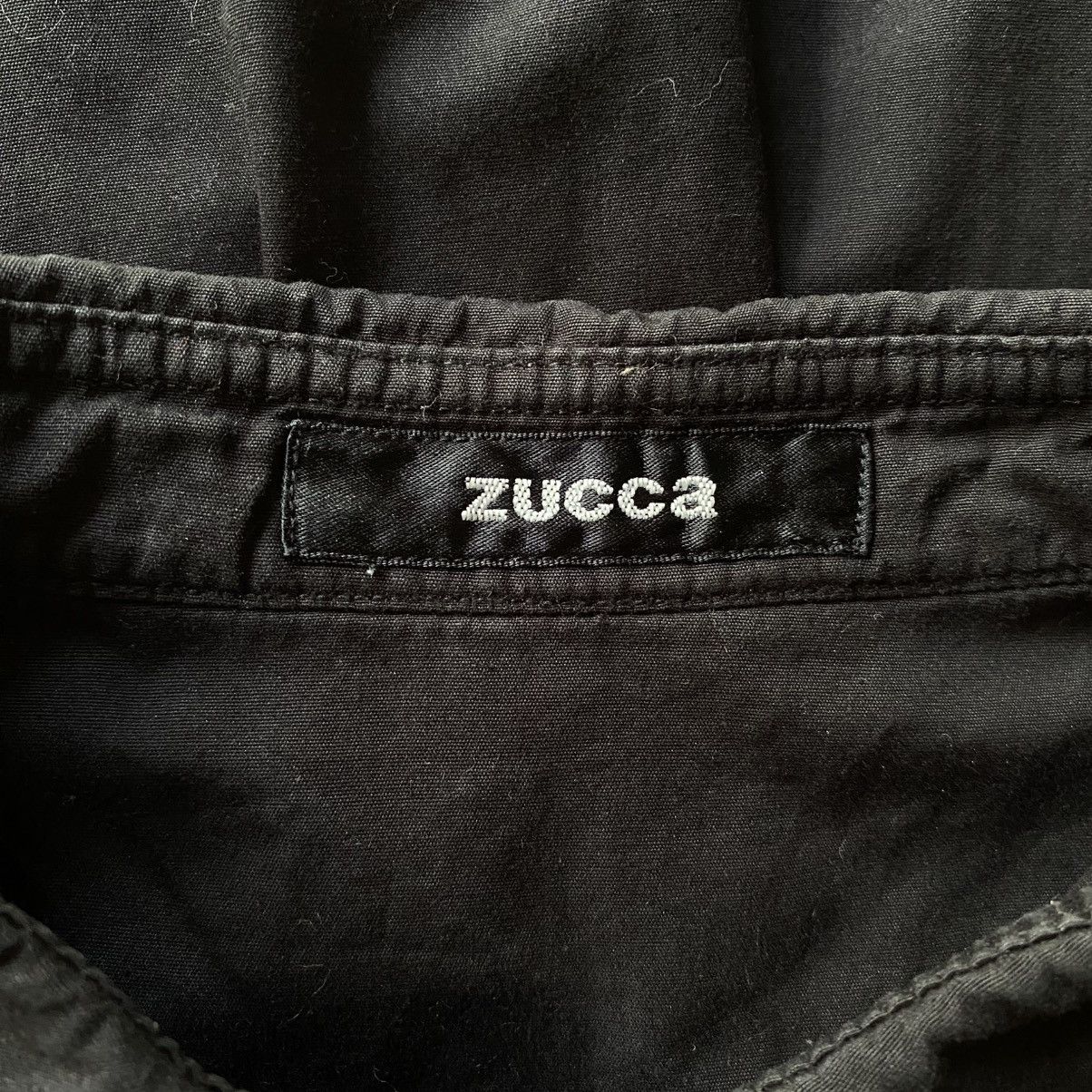 Zucca ZUCCA Black Shirt Dress with Long Sleeves Size M / US 6-8 / IT 42-44 - 10 Thumbnail