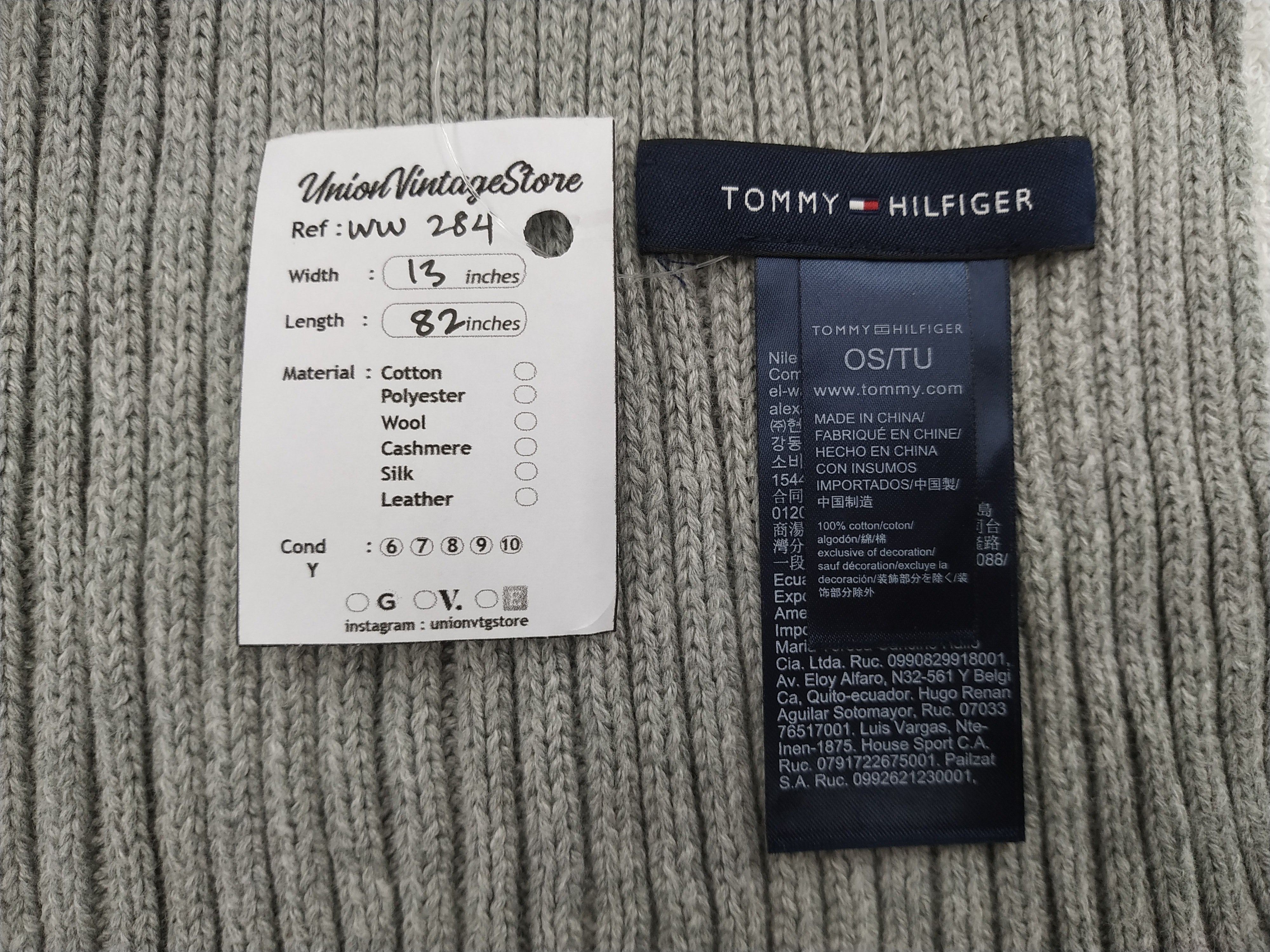 Tommy Hilfiger × Vintage Tommy Hilfiger Scarf / Muffler / Neckwear - WW284 Size ONE SIZE - 8 Thumbnail