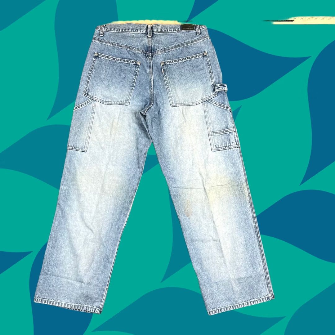 Levi's Levis silver tab jeans vintage baggy washed pants 33x32