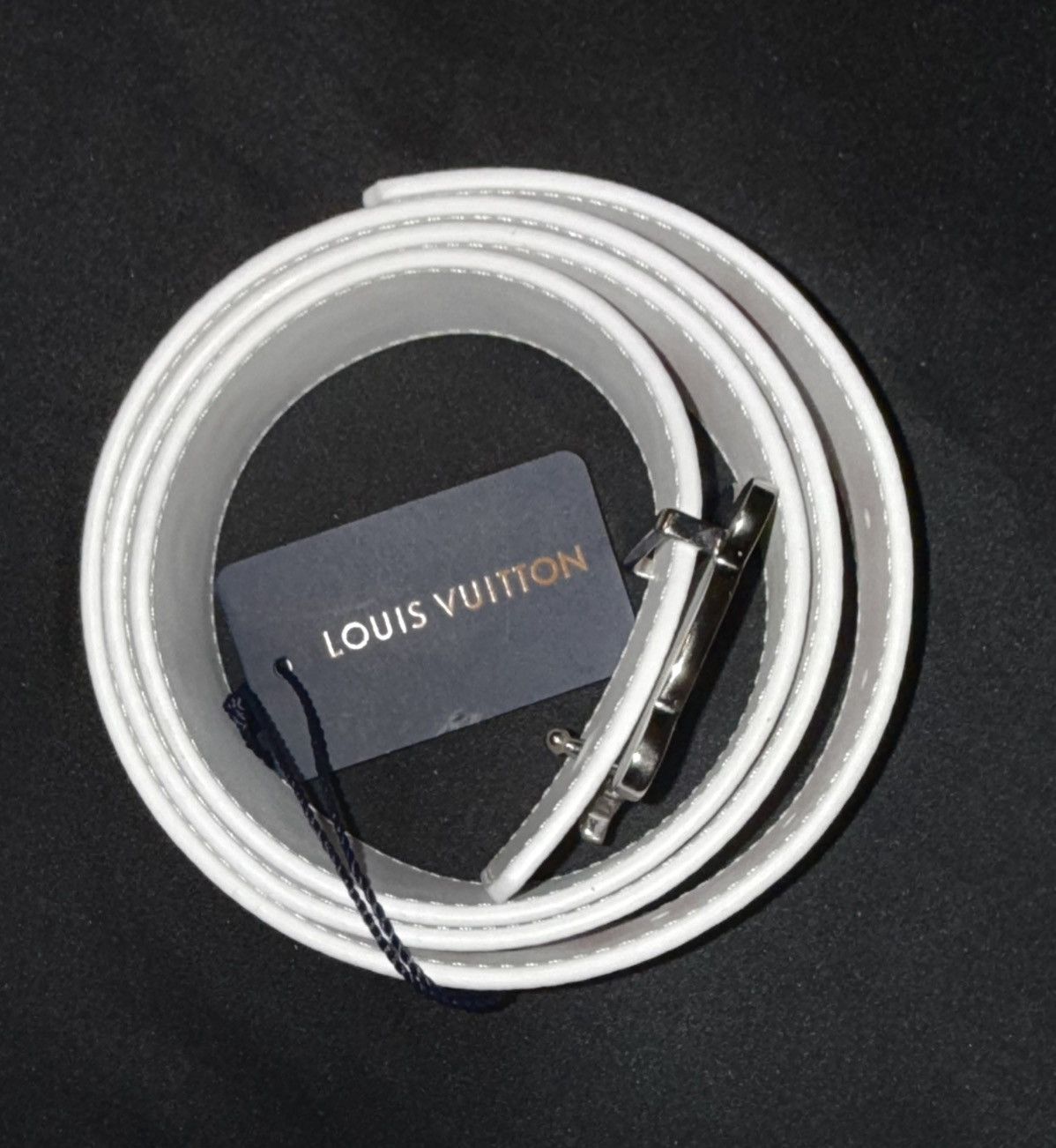 Louis Vuitton Louis Vuitton x Nigo Denim Belt – Size 95 – New With Tags Size 38 - 2 Thumbnail
