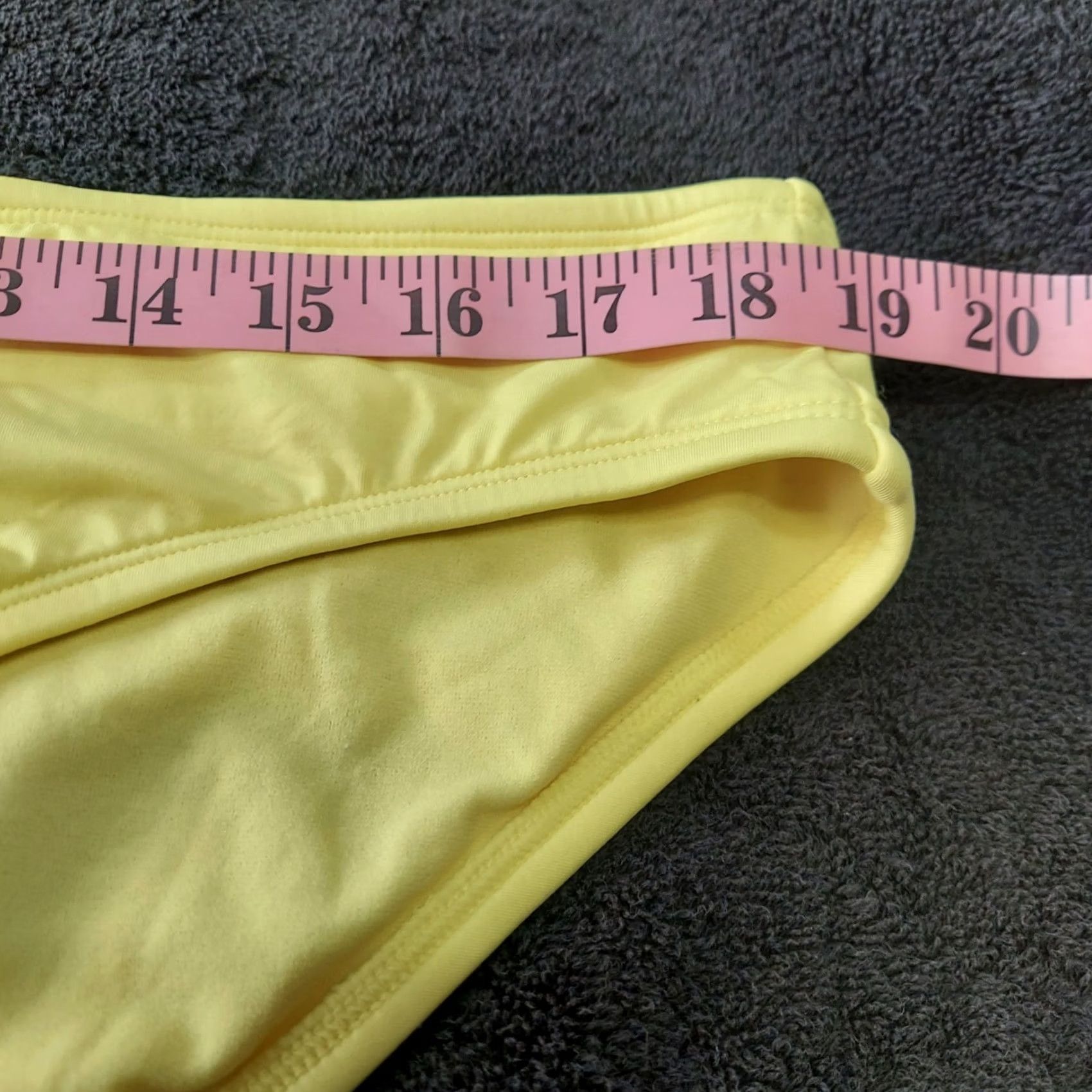Vintage Kona Sol Bikini Bottoms Hipster Yellow XL Women’s Size 40" / US 18 - 7 Thumbnail