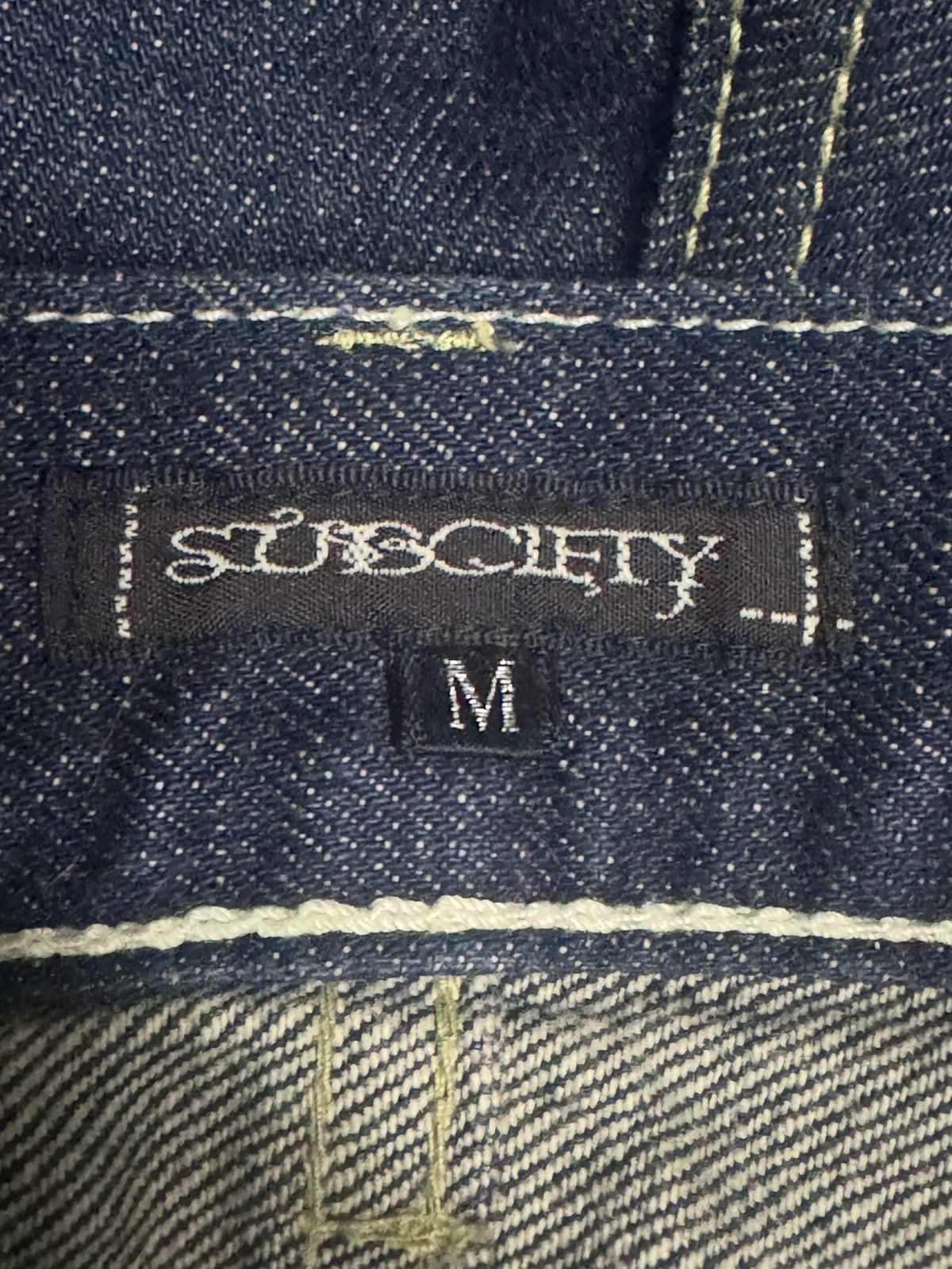 Japanese Brand VINTAGE JAPANESE DENIM 1999 SUBCIETY PUNKER VERY RARE DENIM Size US 36 / EU 52 - 11 Thumbnail