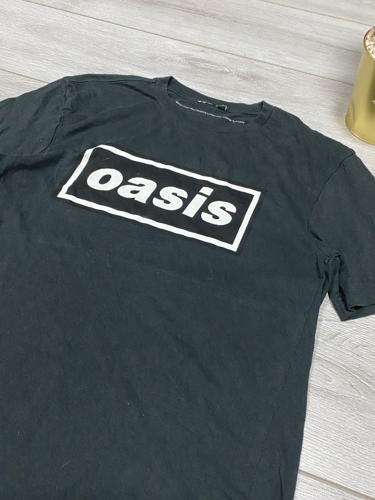 Band Tees Oasis Band 2021 Tee T-Shirt box logo Size US M / EU 48-50 / 2 - 2 Thumbnail
