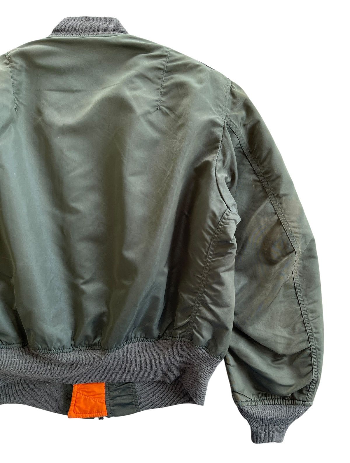 Alpha Industries Vintage Alpha Industries MA-1 Bomber Jacket Size US M / EU 48-50 / 2 - 11 Thumbnail
