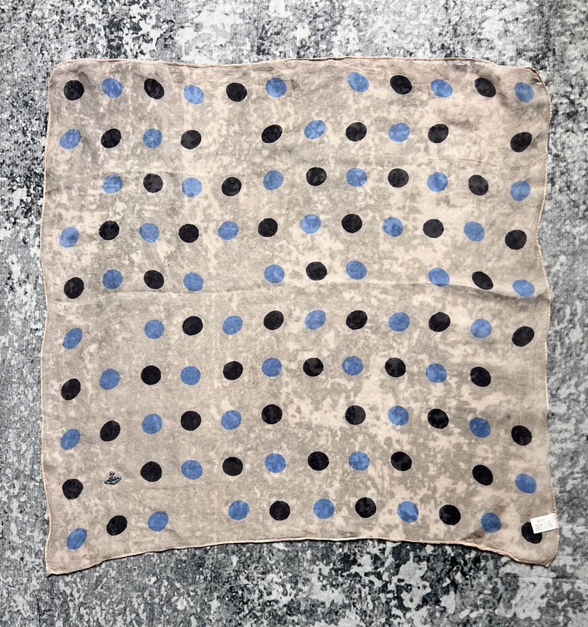 Vivienne Westwood Vivienne Westwood Brush Polkadot Silk Scarve Size ONE SIZE - 3 Thumbnail