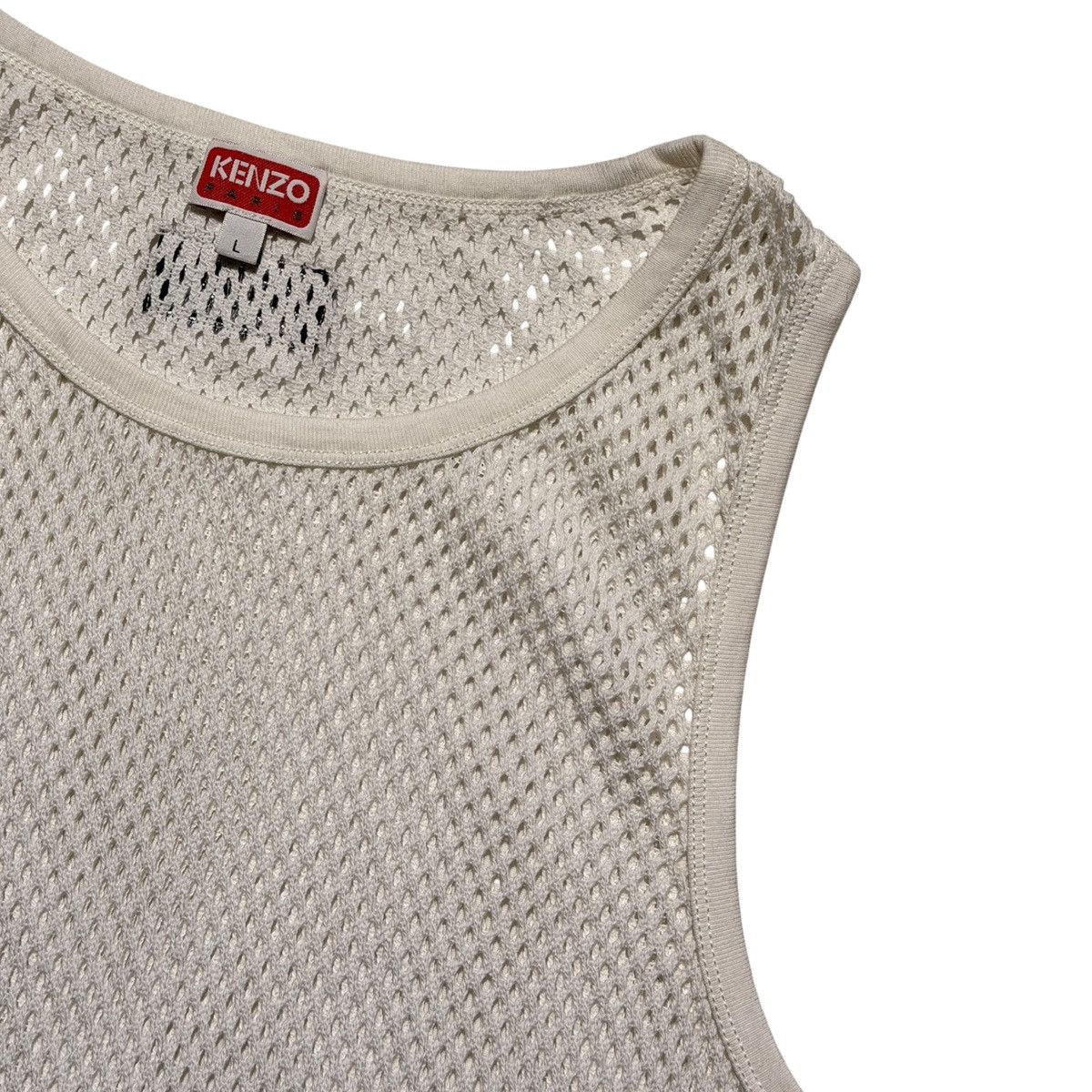 Kenzo Perforated mesh tank Size US L / EU 52-54 / 3 - 2 Thumbnail