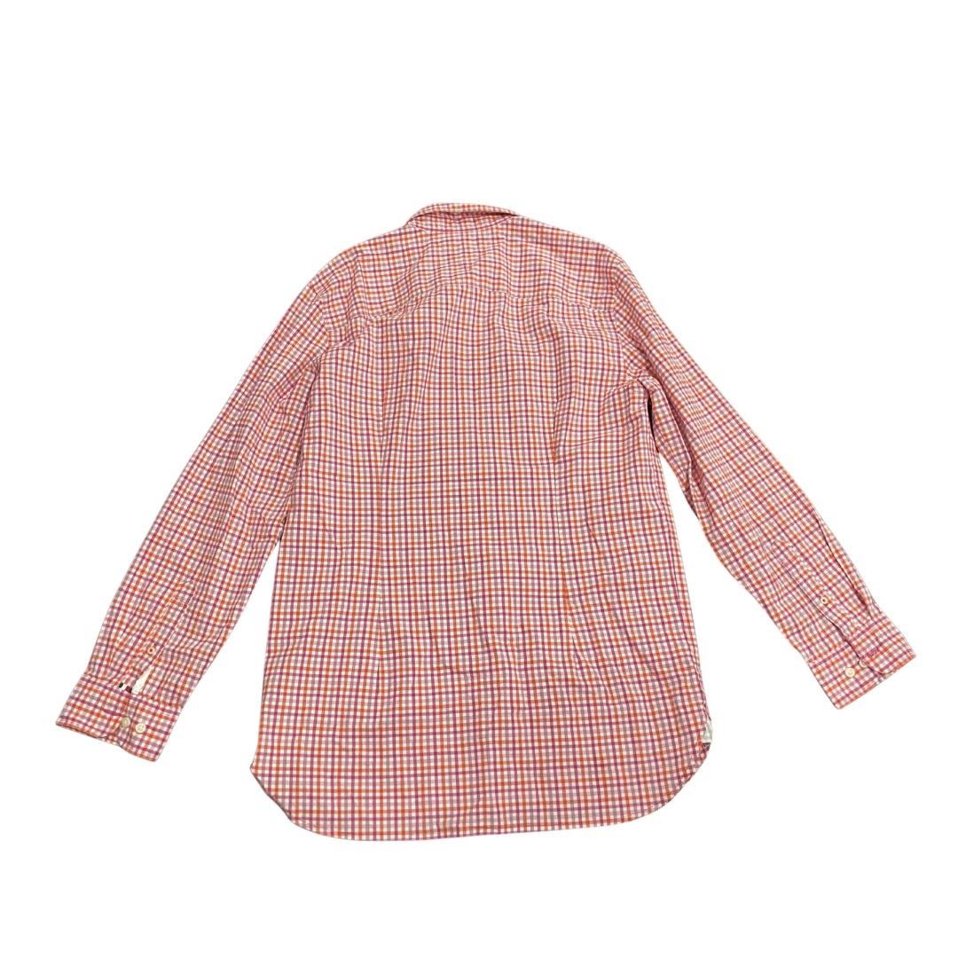 Tommy Hilfiger Slim Fit Stretch Button Down Checkered Long Sleeve Shirt XL Size US XL / EU 56 / 4 - 2 Thumbnail