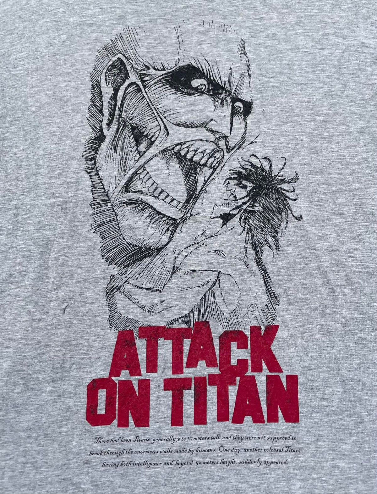 Vintage 🔥Accept Binding Offer🔥 Attack On Titan Size US M / EU 48-50 / 2 - 2 Thumbnail