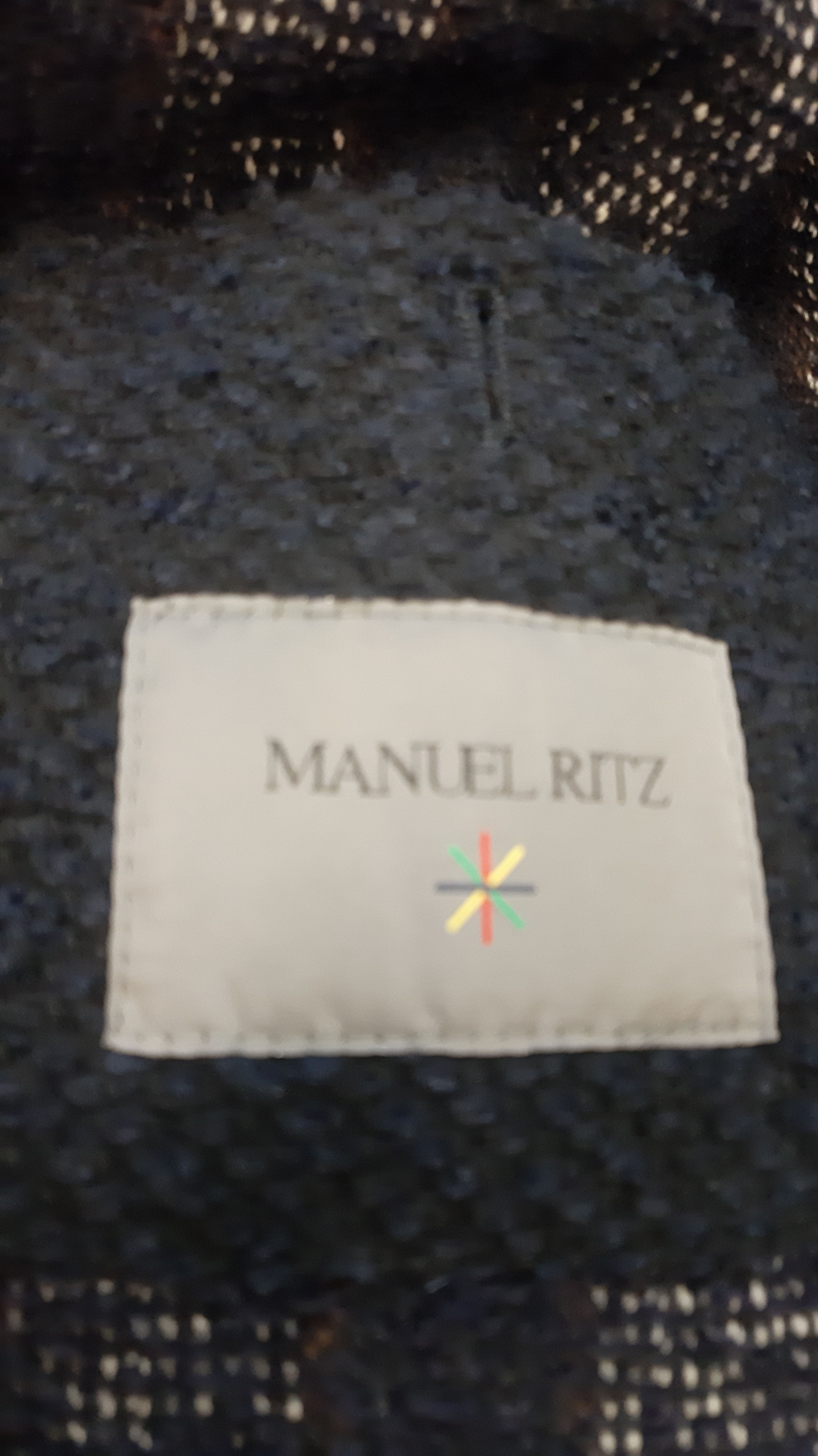 image of Manuel Ritz Coats in Blue, Men's (Size Medium)