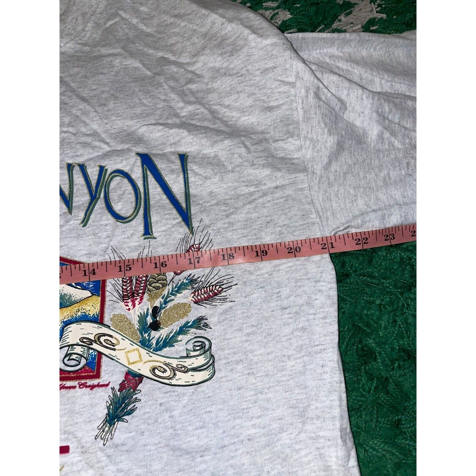 Signal Sport Vintage Test Print Long Sleeve Shirt Nature Tee Grand Canyon Size US L / EU 52-54 / 3 - 12 Thumbnail