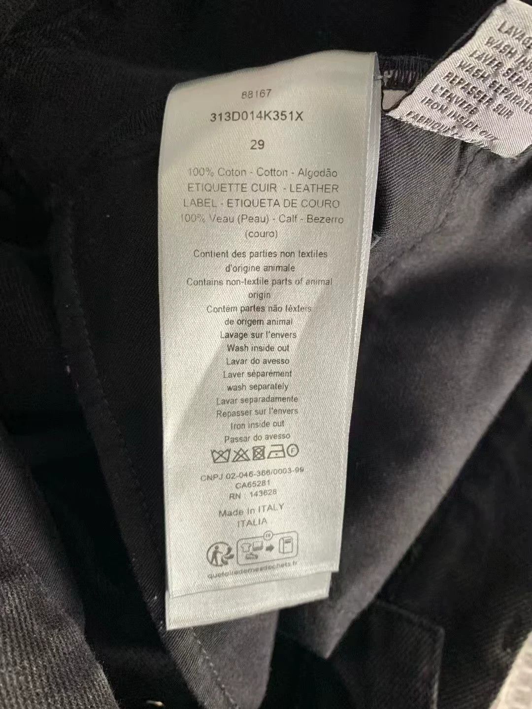 Dior Dior Distressed Jeans Size 29 (82/100/100) 99% New Size 29" - 4 Thumbnail