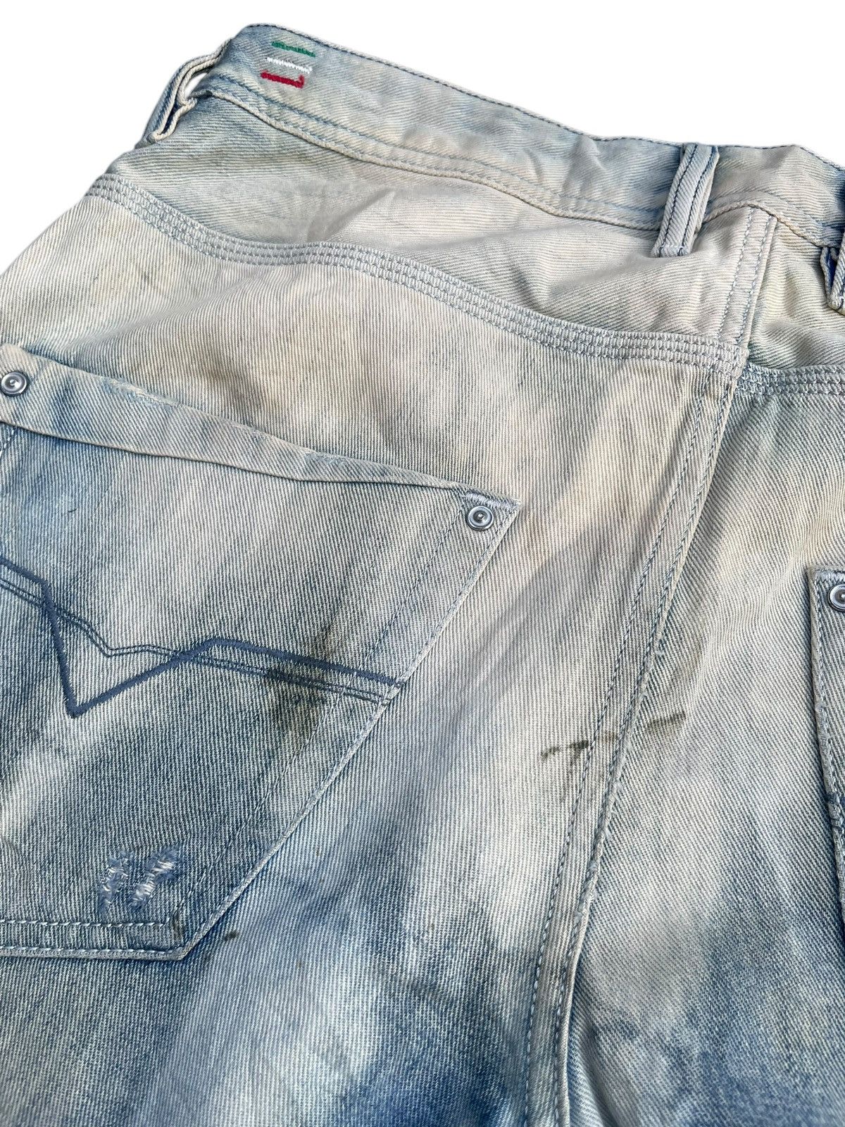 Diesel Vintage Bleached Diesel Krooley Slim Size US 34 / EU 50 - 11 Thumbnail