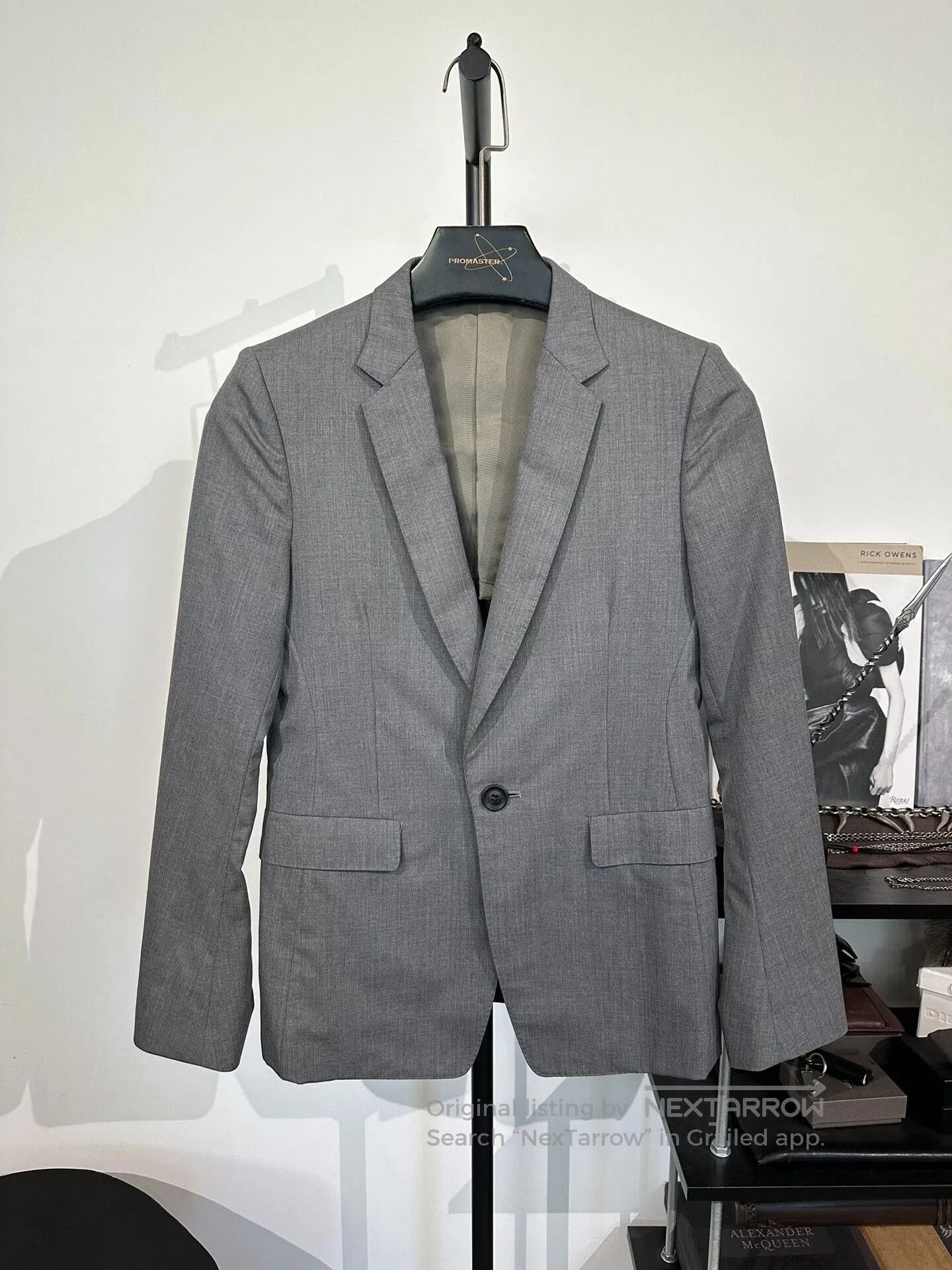 Julius Julius_7 Slim Wool Suit Jacket. Size US S / EU 44-46 / 1 - 1 Thumbnail