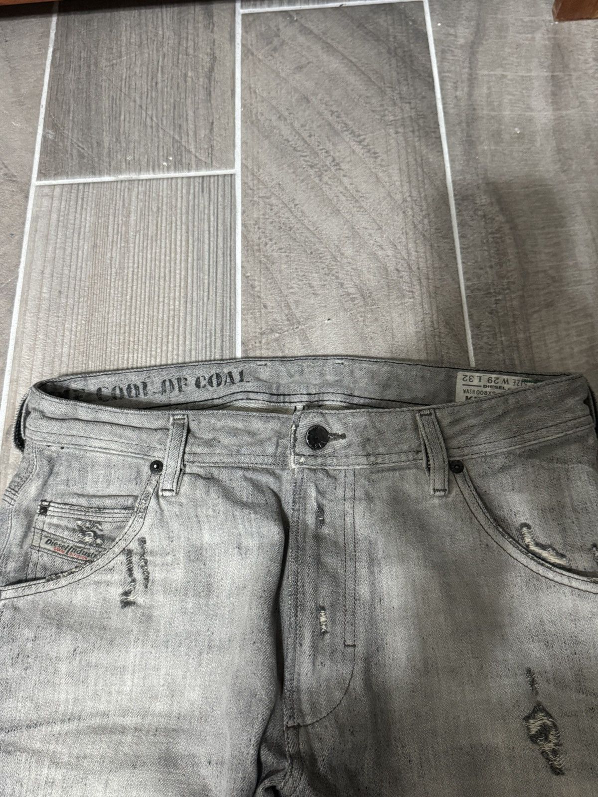 Diesel Diesel grey denim Size US 29 - 3 Thumbnail