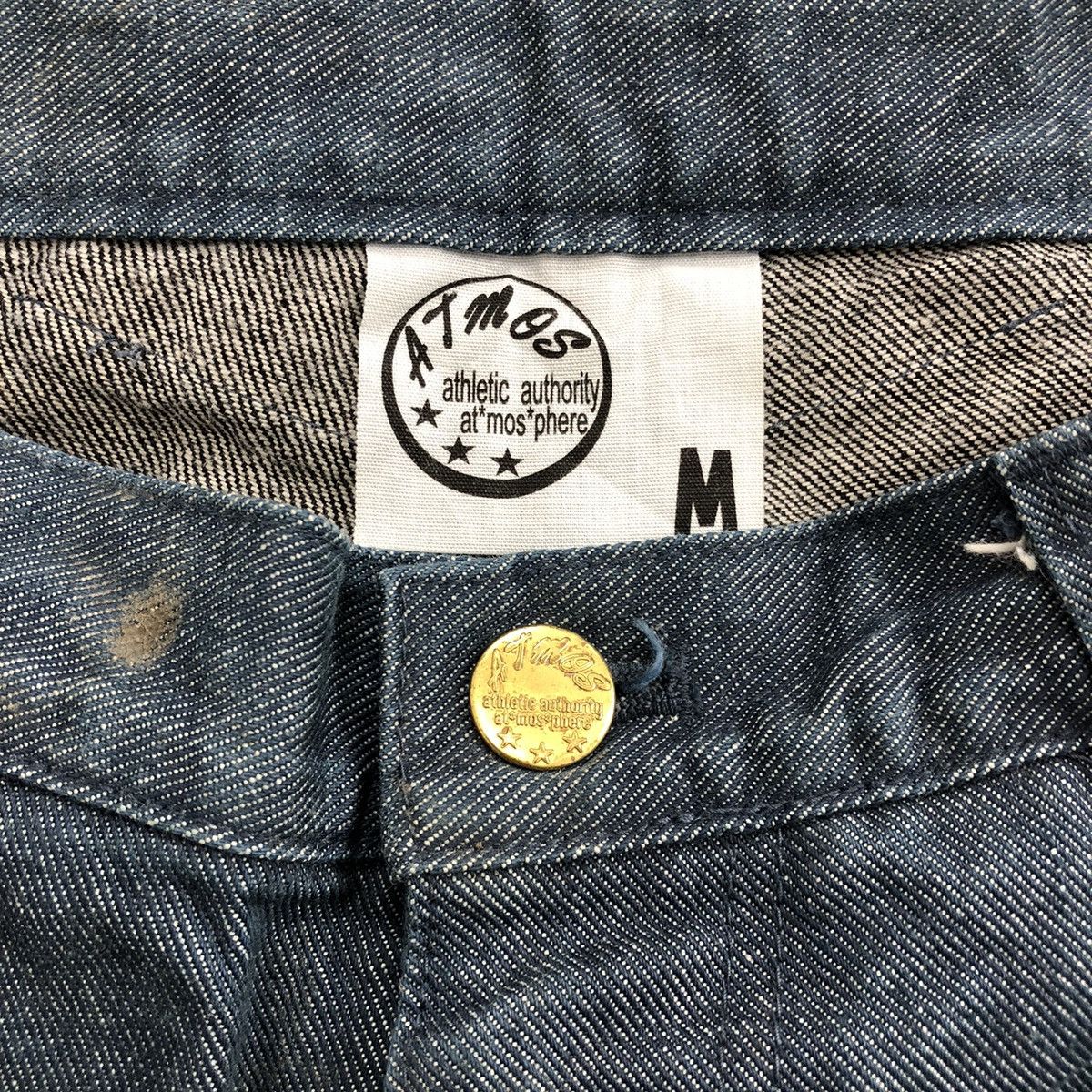 Japanese Brand × atmos Y2K Atmos Denim Nonnova Sednose Baggy Jeans Jnco Style Size US 34 / EU 50 - 5 Thumbnail