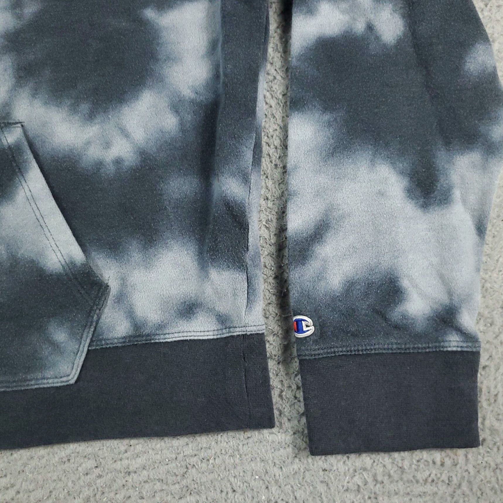 Champion Champion Hoodie Women’s Large Blue Pullover Activewear Fleece Sweatshirt Size L / US 10 / IT 46 - 4 Thumbnail