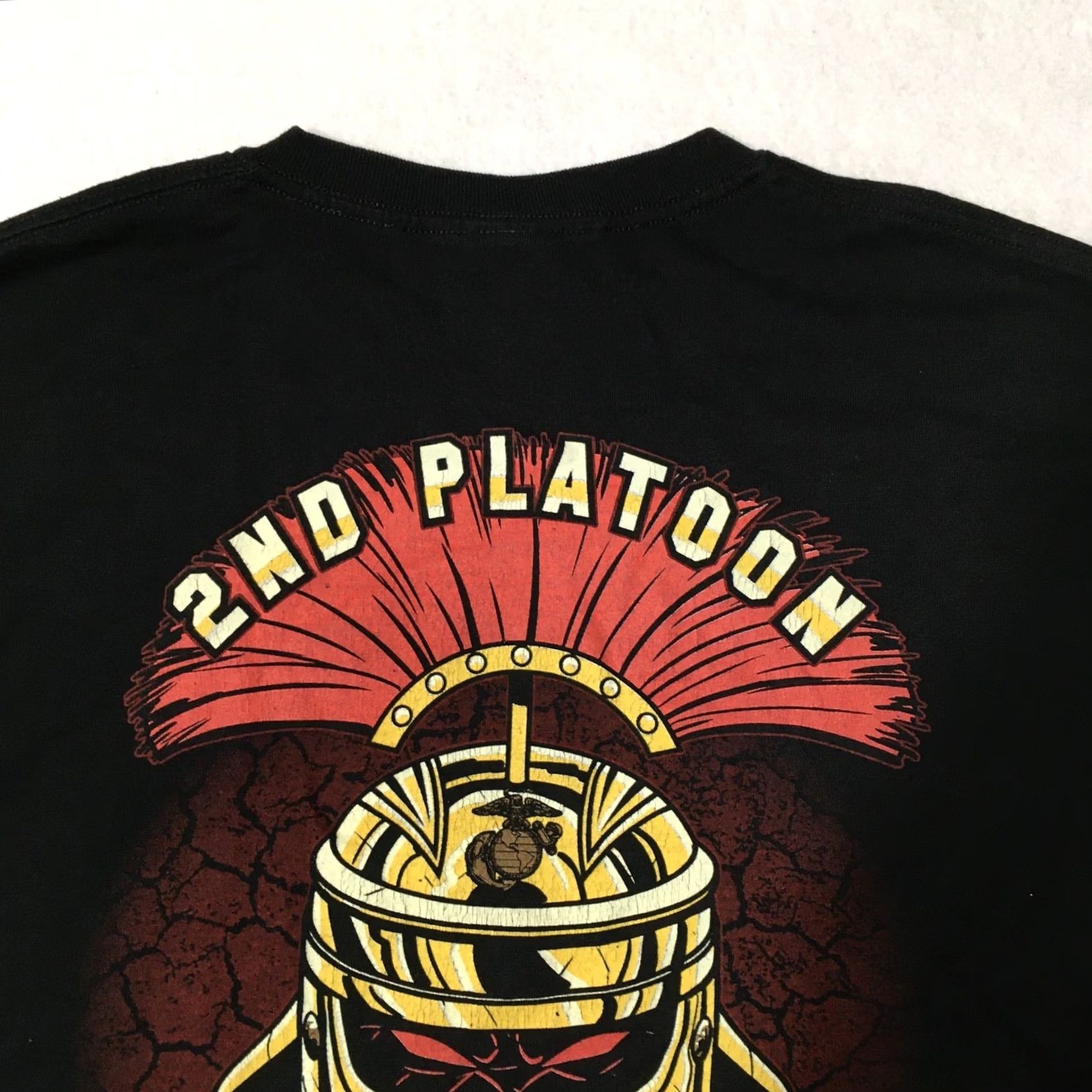 Jerzees VINTAGE MARINE CORPS Shirt Adult MEDIUM Black T Shirt Second TO NONE 2ND Platoon Size US M / EU 48-50 / 2 - 2 Thumbnail