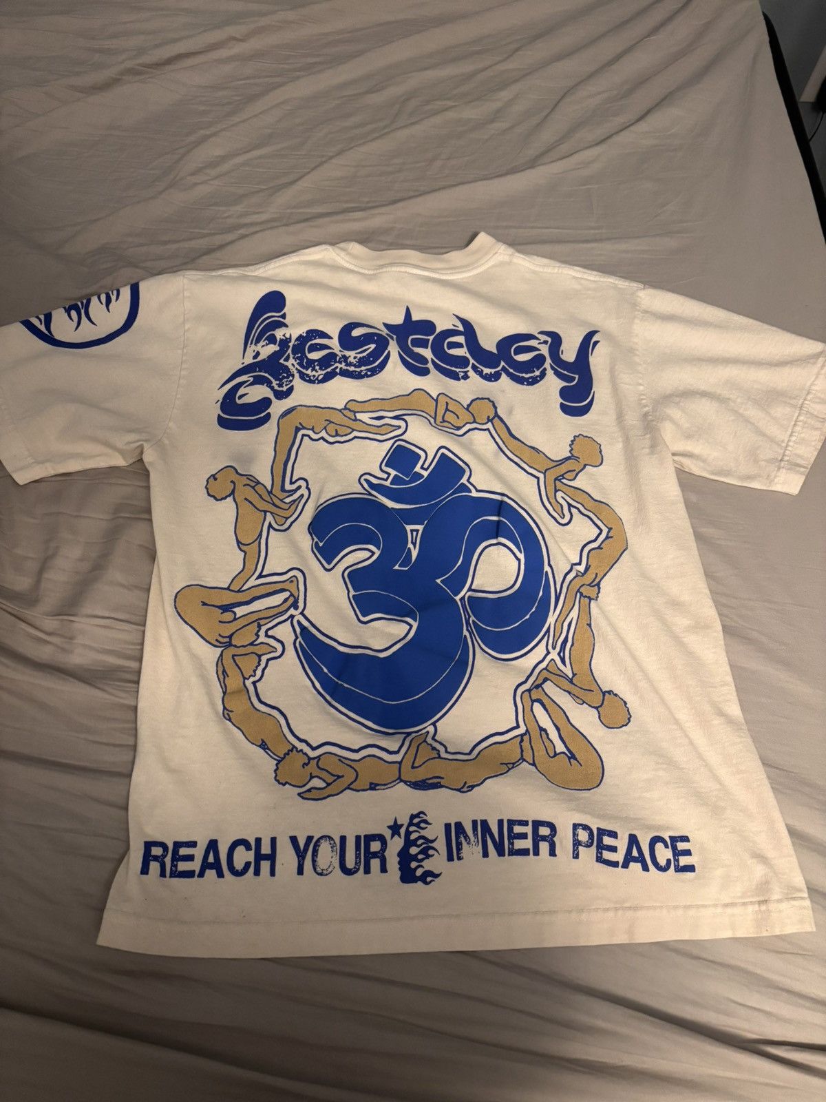 HELLSTAR HELLSTAR STUDIOS YOGA CREAM TEE Size US S / EU 44-46 / 1 - 2 Thumbnail