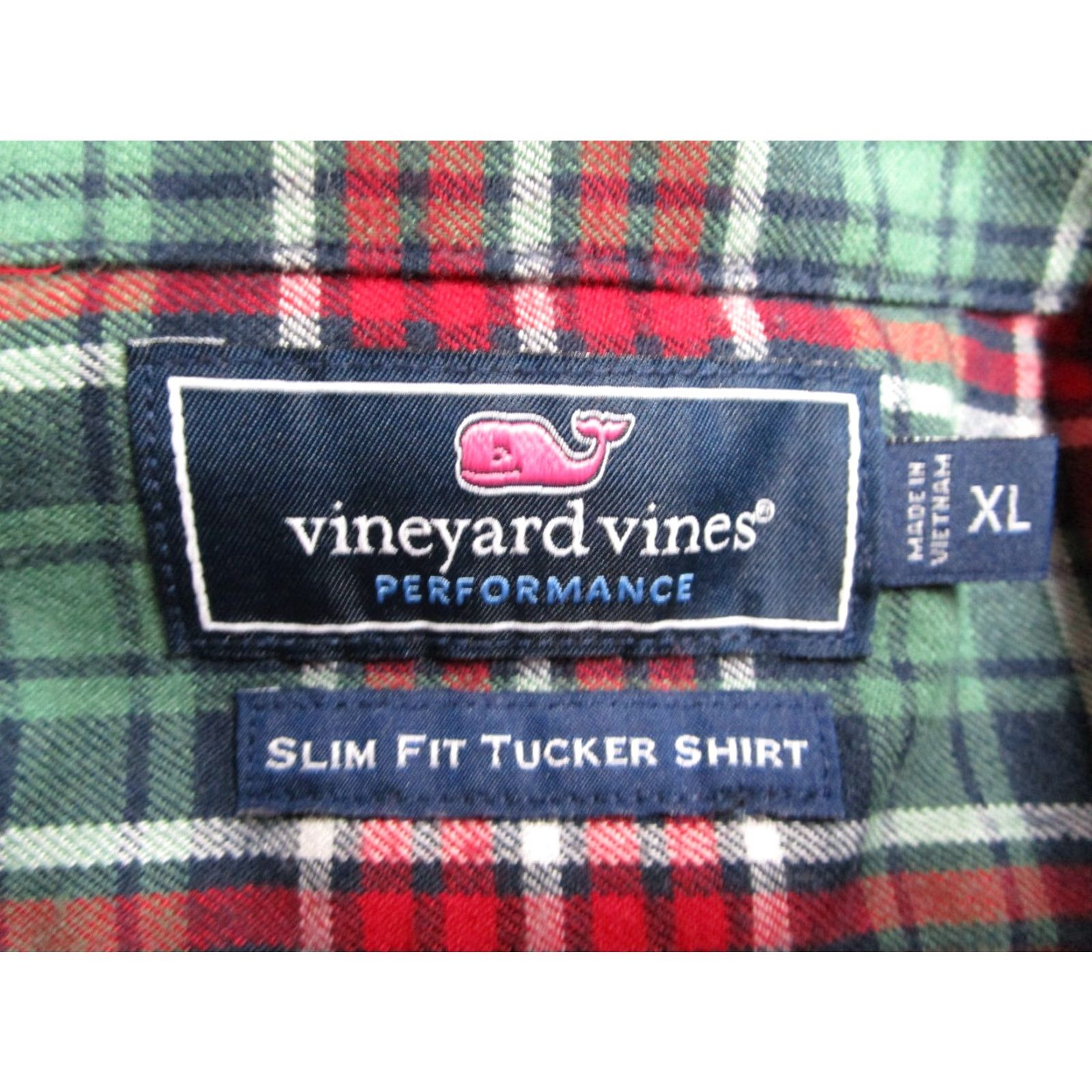 Vineyard Vines Vineyard Vines Tucker Shirt Men XL Green Slim Fit Button-Up Whale Shirt Size US XL / EU 56 / 4 - 3 Thumbnail