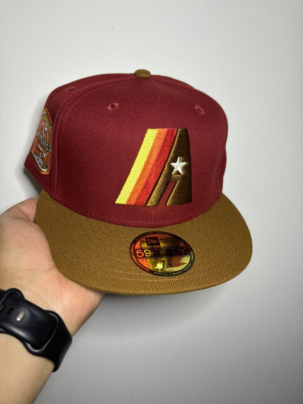 New Era Sz. 7 5/8 MLB Houston Astros Fitted Topperz 20th Anniversary Size ONE SIZE - 1 Thumbnail