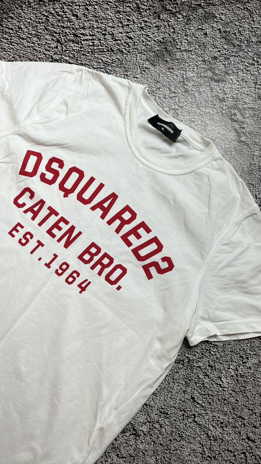 Dsquared2 Dsquared2 caten bro big logo t shirt Size US L / EU 52-54 / 3 - 2 Thumbnail