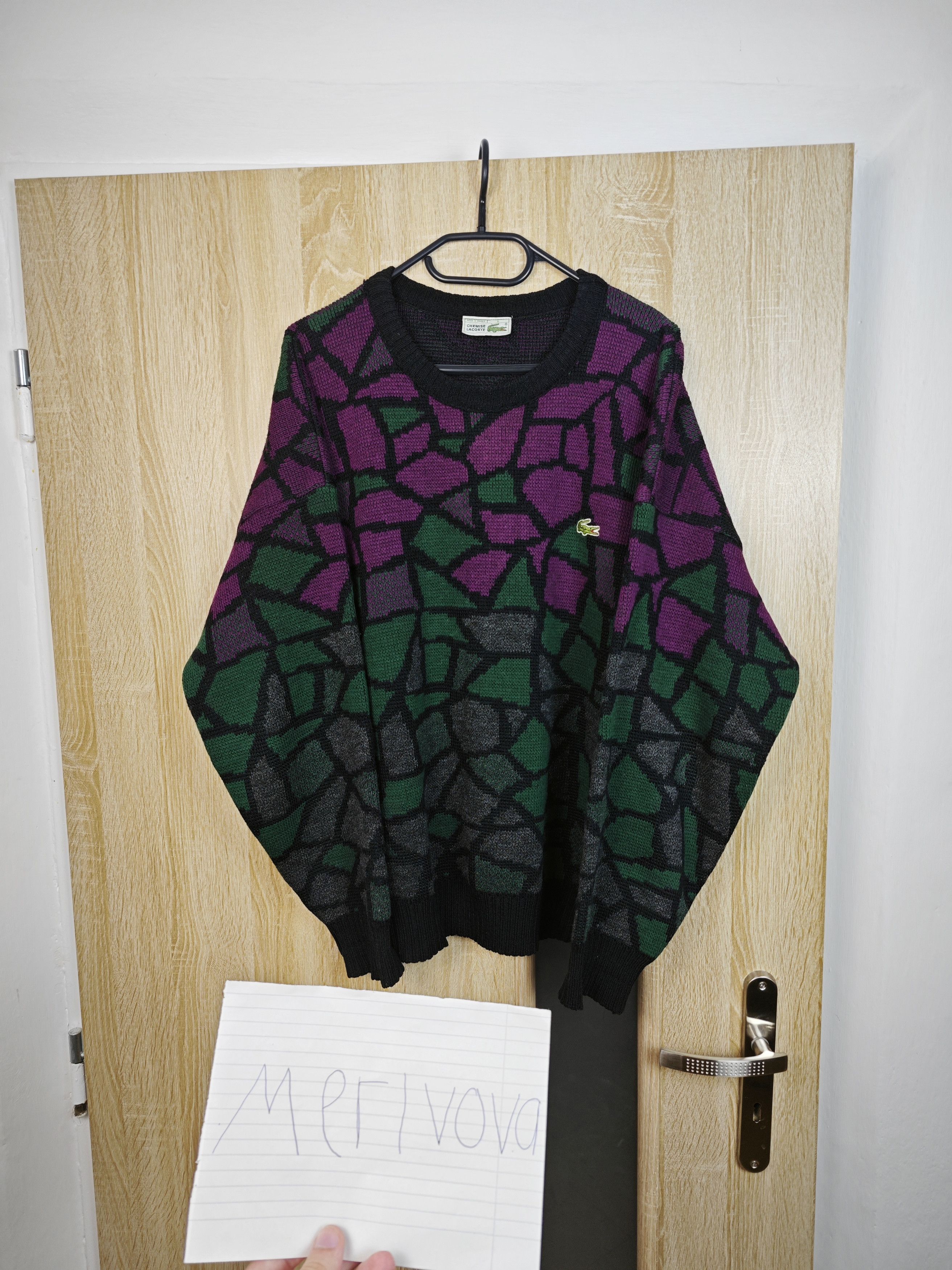 Lacoste Lacoste vintage sweater Size US L / EU 52-54 / 3 - 2 Thumbnail
