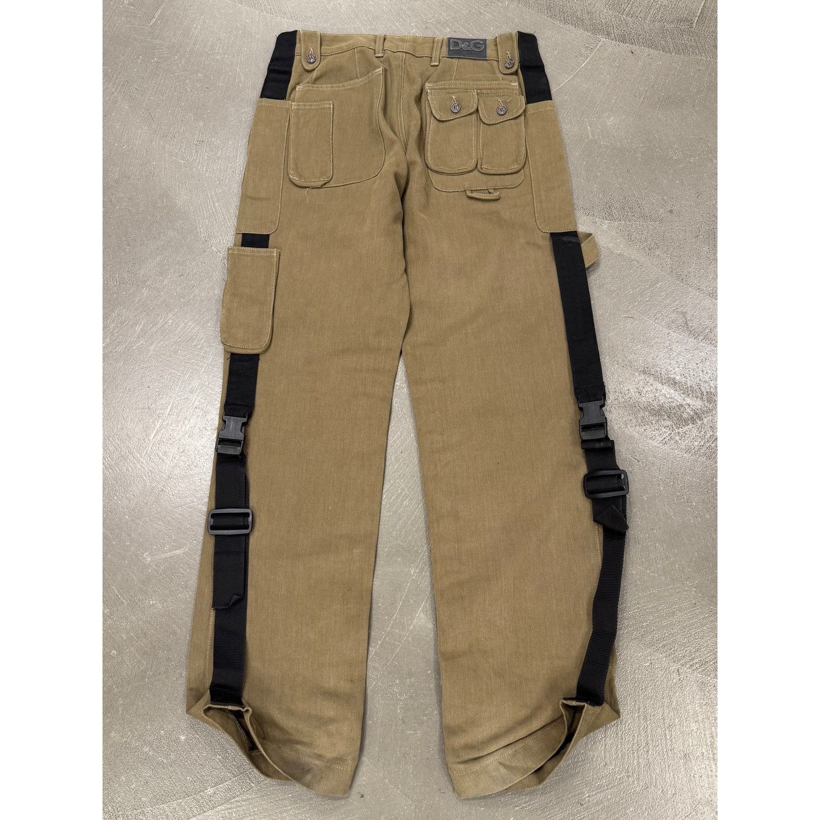 Dolce & Gabbana 2003 Dolce & Gabbana bondage paracadute cargo pants Size US 34 / EU 50 - 1 Thumbnail
