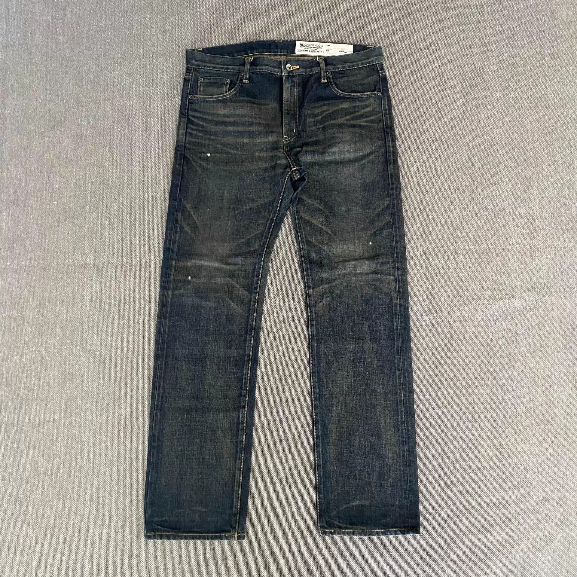 Neighborhood Neighborhood 16SS Classic Narrow Washed Blue Jeans XL Size US 38 / EU 54 - 2 Thumbnail