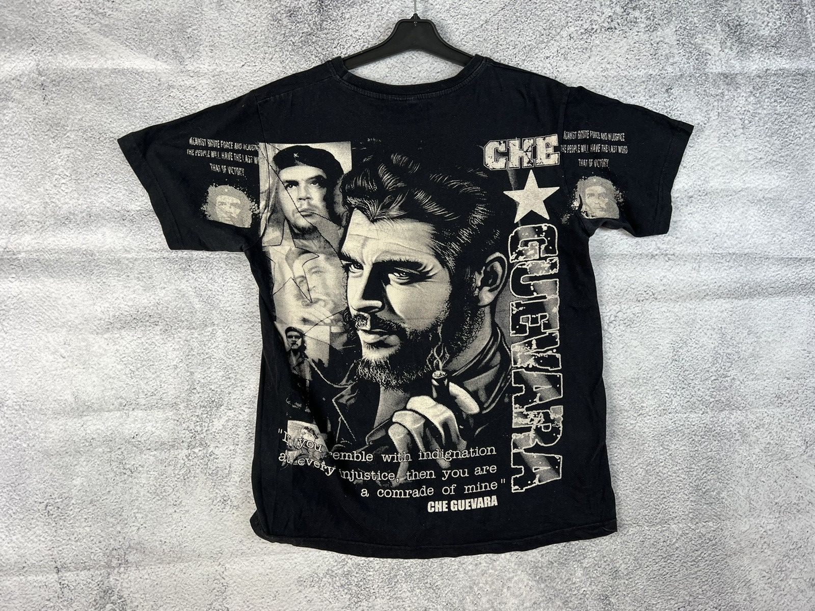 Band Tees × Vintage Vintage Che Guevara overprint T-shirt Size US L / EU 52-54 / 3 - 5 Thumbnail
