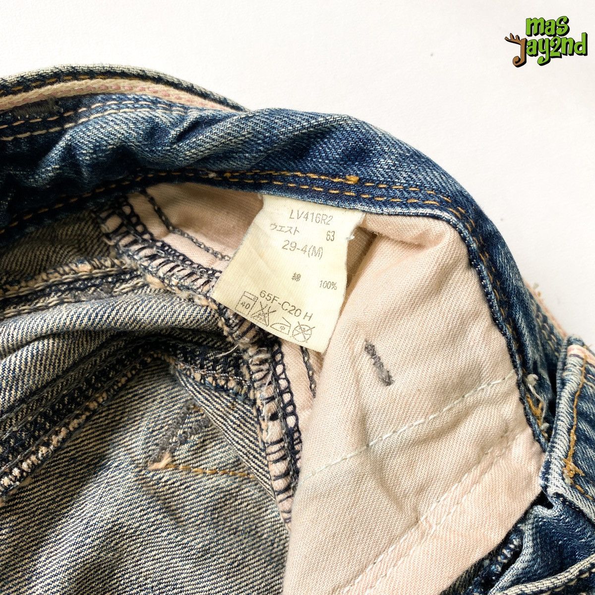 Japanese Brand Brappers Lady Vintage Union Made kendrick lamar superbowl Size 29" - 11 Thumbnail