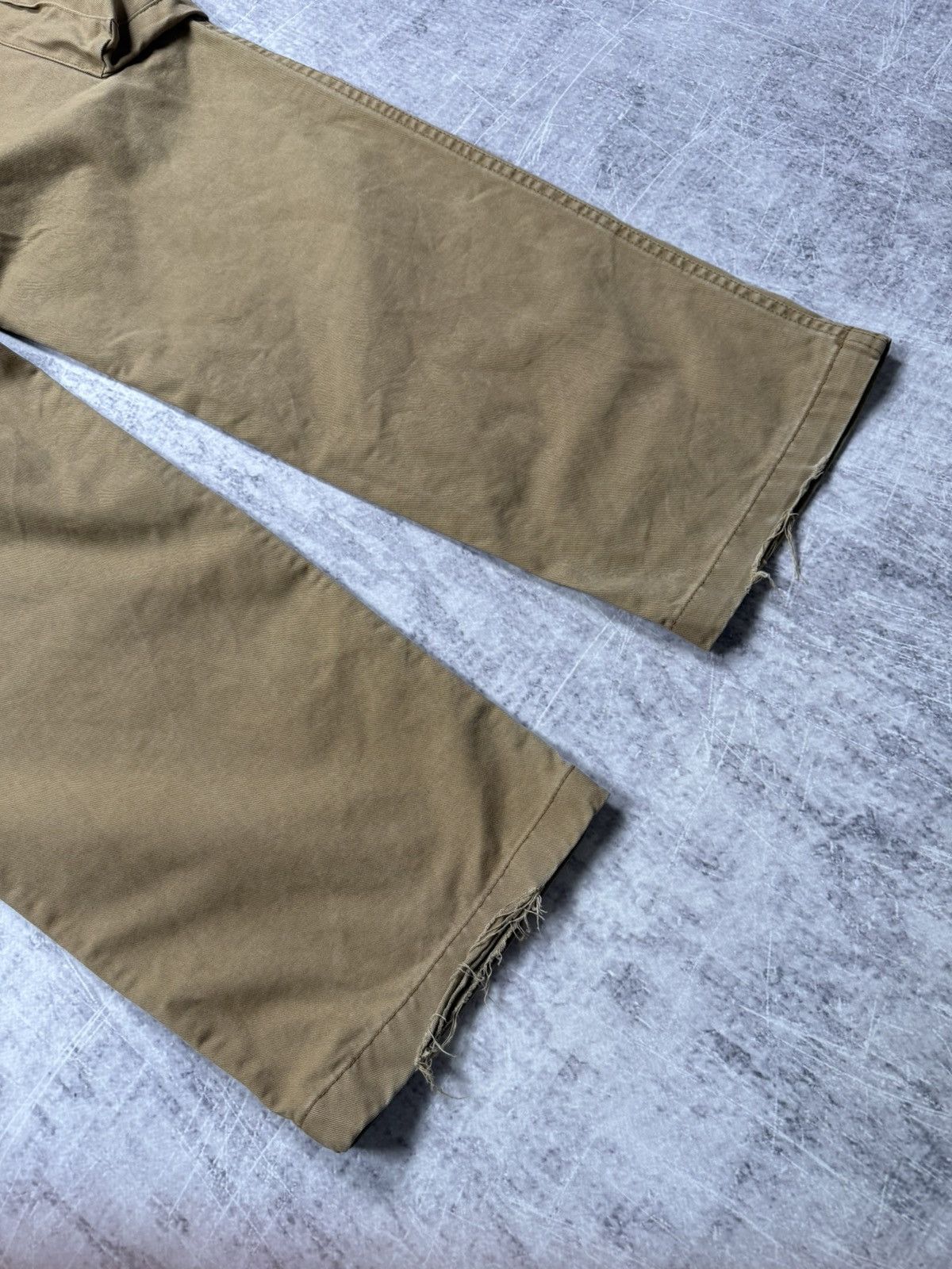 Polo Ralph Lauren Vintage Parachute Cargo Pant Polo Jeans Company Beige Pants Size US 32 / EU 48 - 13 Thumbnail