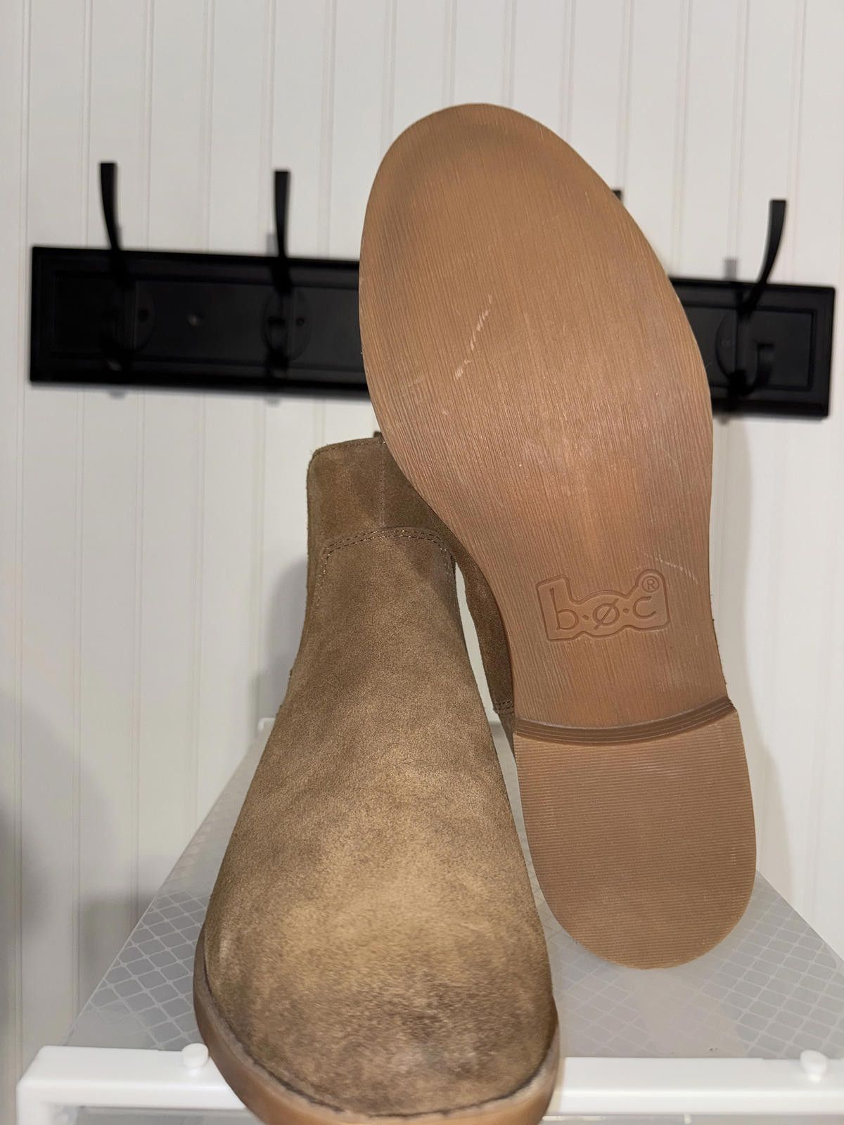 Boc b.o.c. Born Women's 10M Tan Suede Chelsea Ankle Boots Size US 10 / IT 40 - 5 Thumbnail