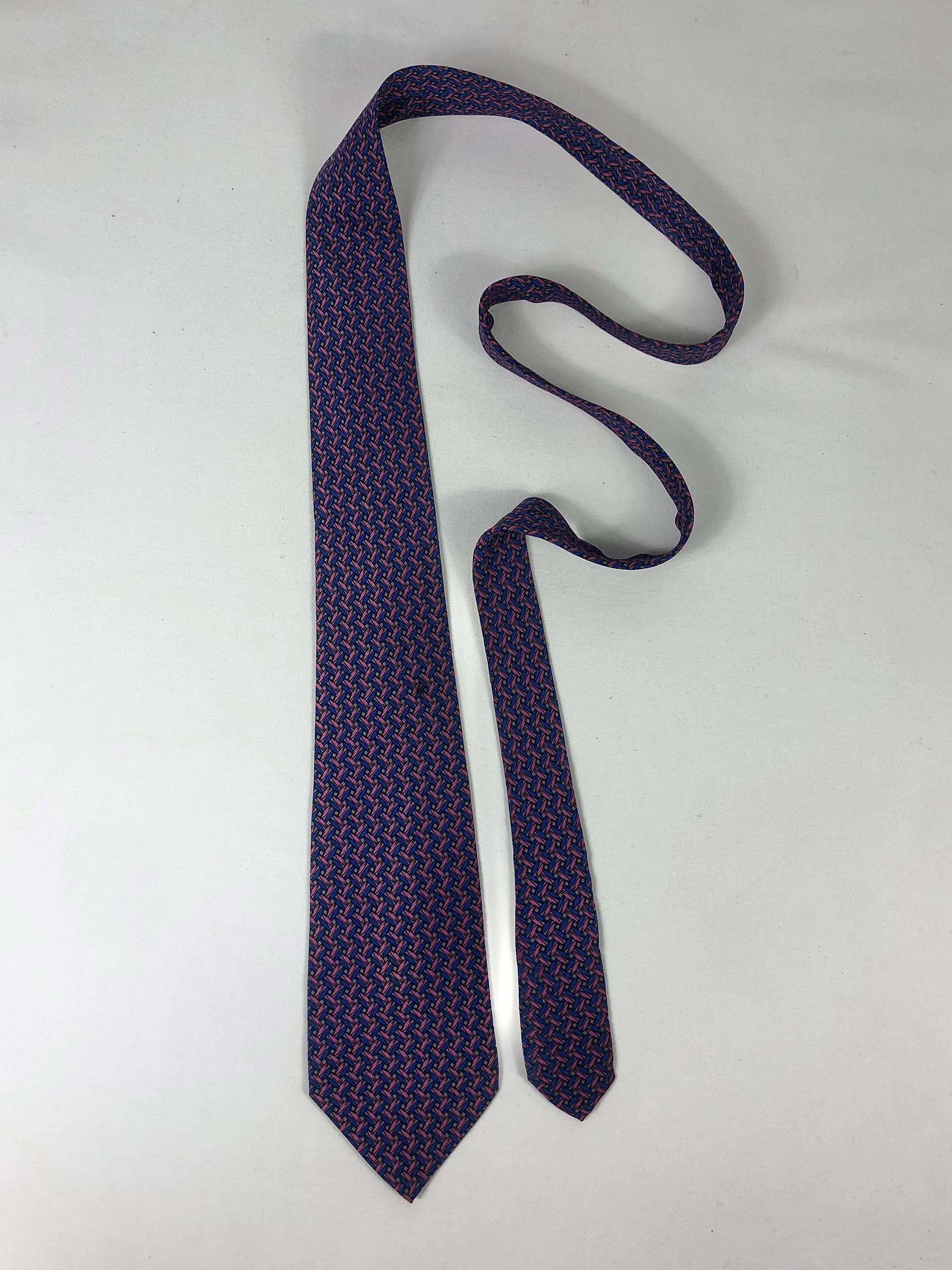 Yves Saint Laurent Rare Vintage Yves Saint Laurent YSL Silk Tie Made in Italy Size ONE SIZE - 2 Thumbnail