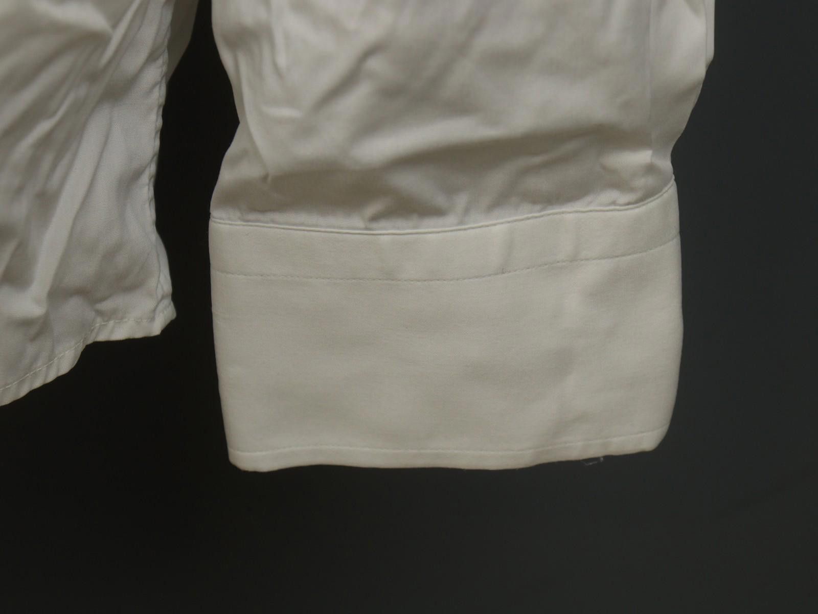 Eton Eton White 100% Cotton Collared Dress Shirt Size 42 Size 38R - 4 Thumbnail