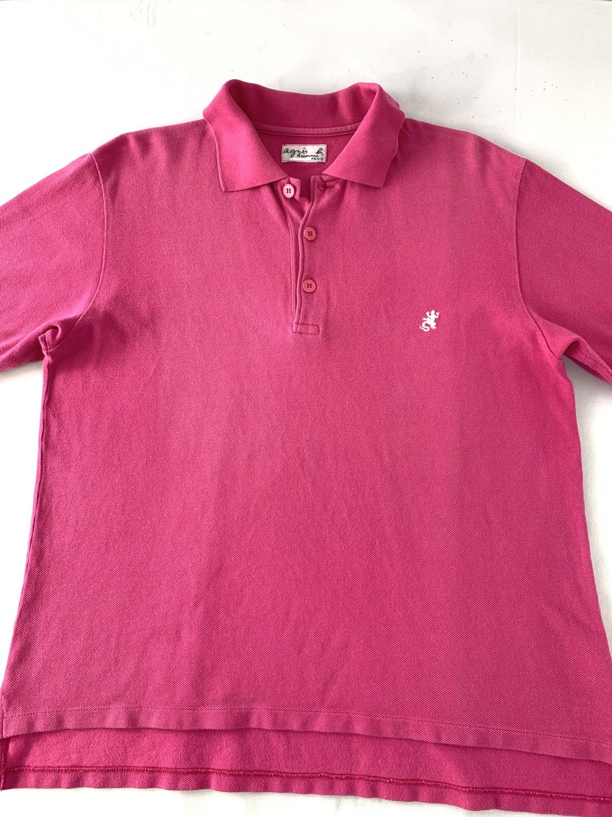 agnes b. Agnes B Homme Paris Plain Polo Tee Small Embroidery Logo Size US L / EU 52-54 / 3 - 3 Thumbnail