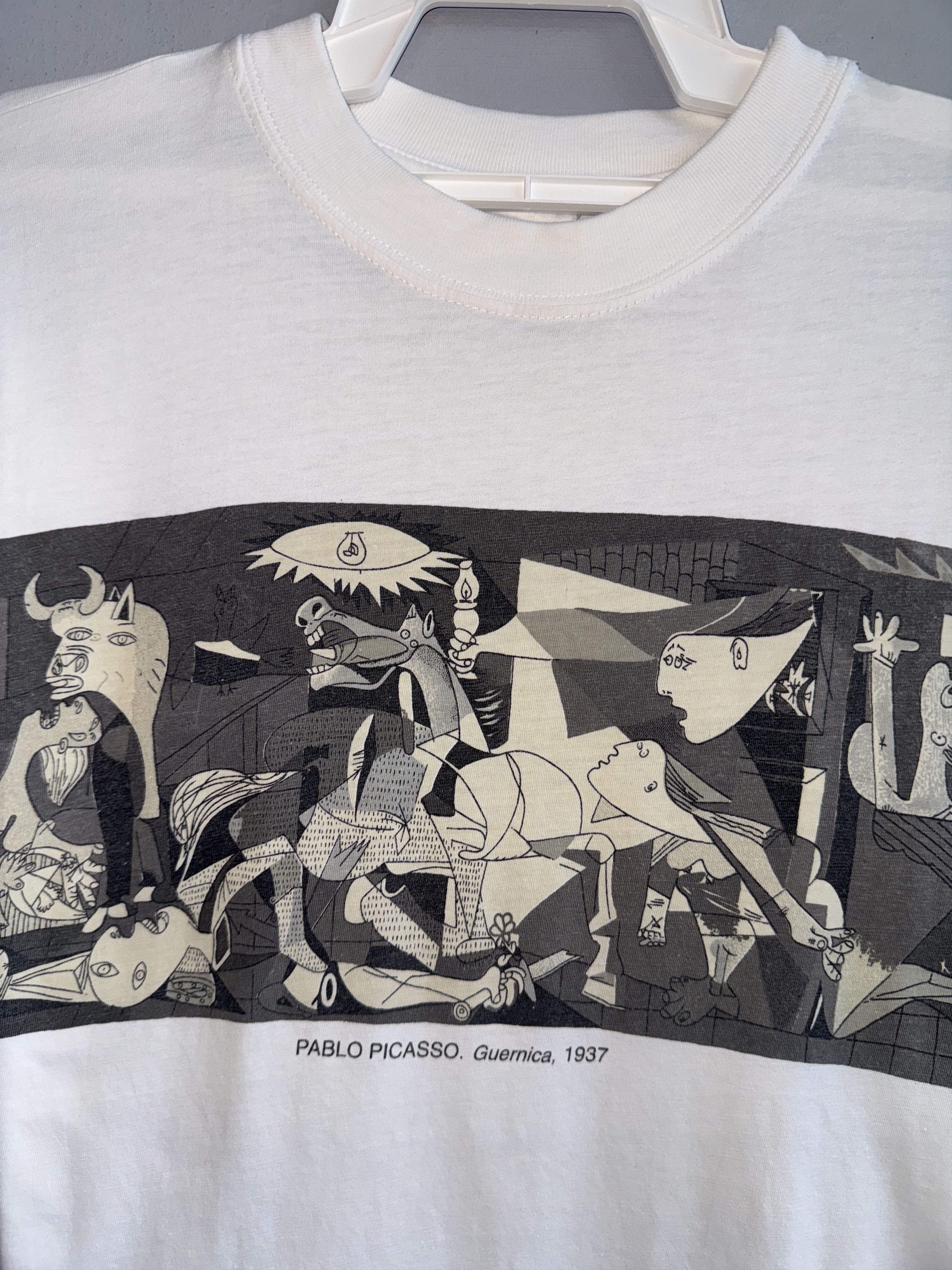 Vintage Pablo Picasso Guernica 1937 Vintage Shirt Size US M / EU 48-50 / 2 - 2 Thumbnail