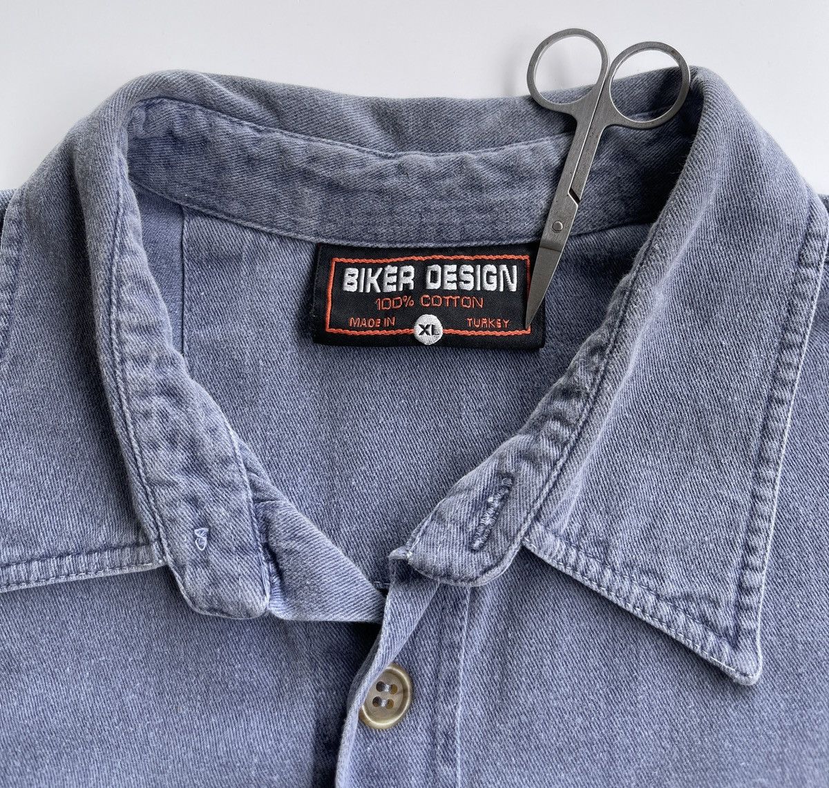 Vintage Vintage Rockabilly Riding Shirt "Play Now Pay Later" Size US XL / EU 56 / 4 - 6 Thumbnail