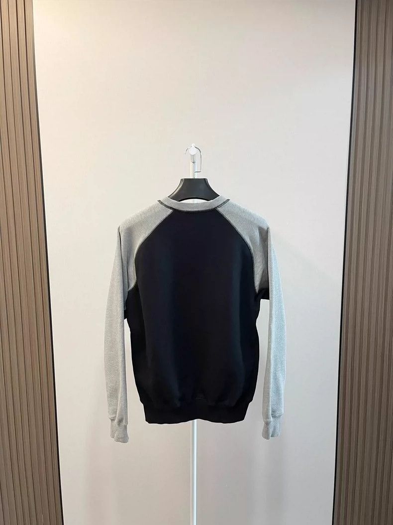 Dior Dior black gray long sleeve sweatshirt Size US XXS / EU 40 - 2 Thumbnail