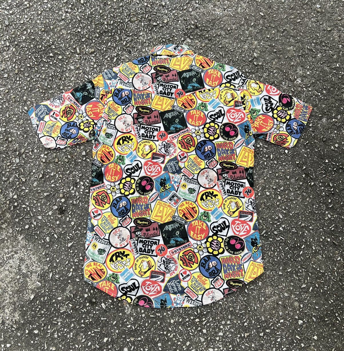 Hysteric Glamour VINTAGE HYSTERIC GLAMOUR JAPANESE BRAND SHIRT BUTTONS UP Size US L / EU 52-54 / 3 - 3 Thumbnail
