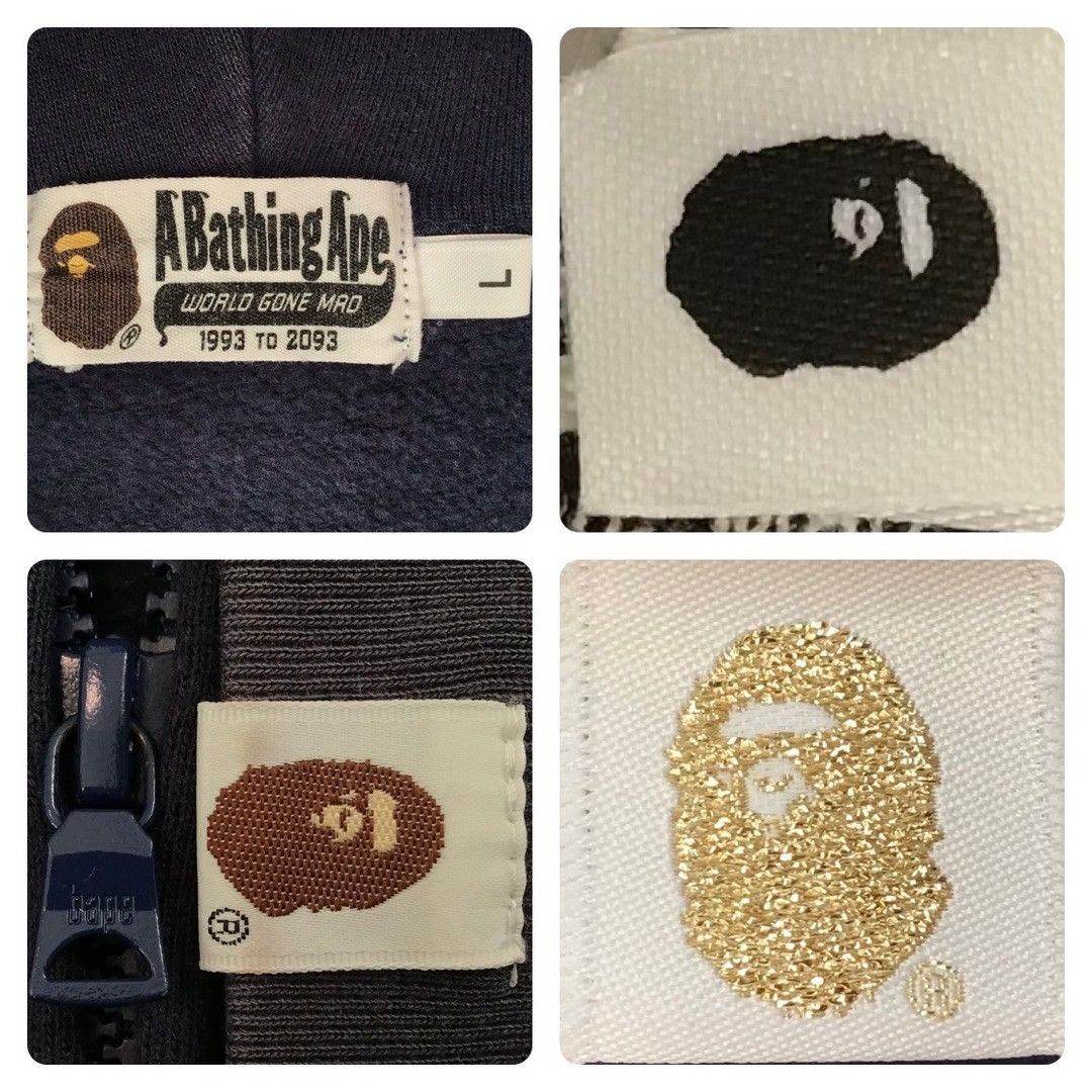 Bape BAPE College logo full zip hoodie a bathing ape Size US L / EU 52-54 / 3 - 9 Thumbnail